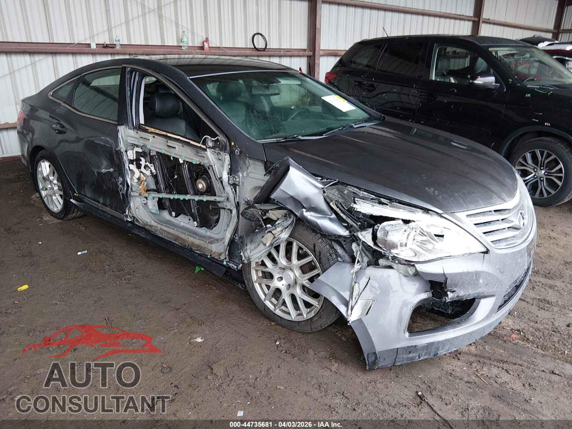 HYUNDAI AZERA 2012 - KMHFG4JG1CA167793