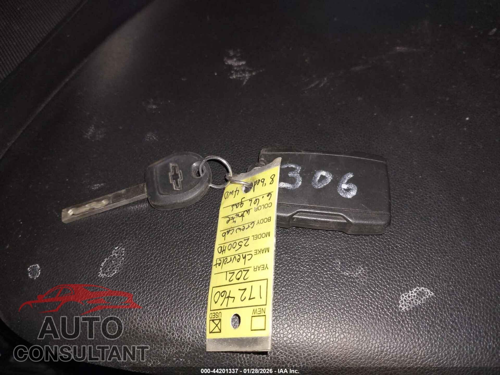CHEVROLET SILVERADO 2500HD 2021 - 1GC1YLE74MF172460
