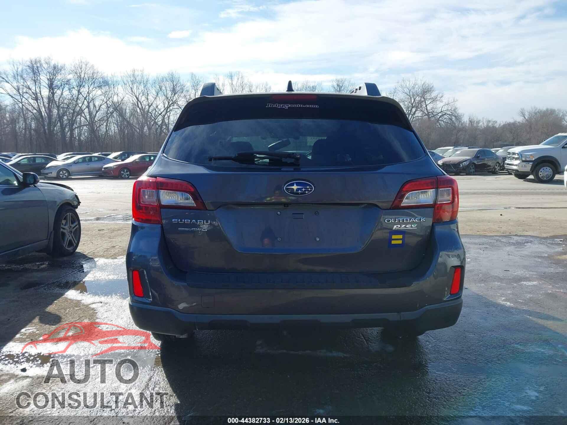 SUBARU OUTBACK 2016 - 4S4BSANC5G3248440