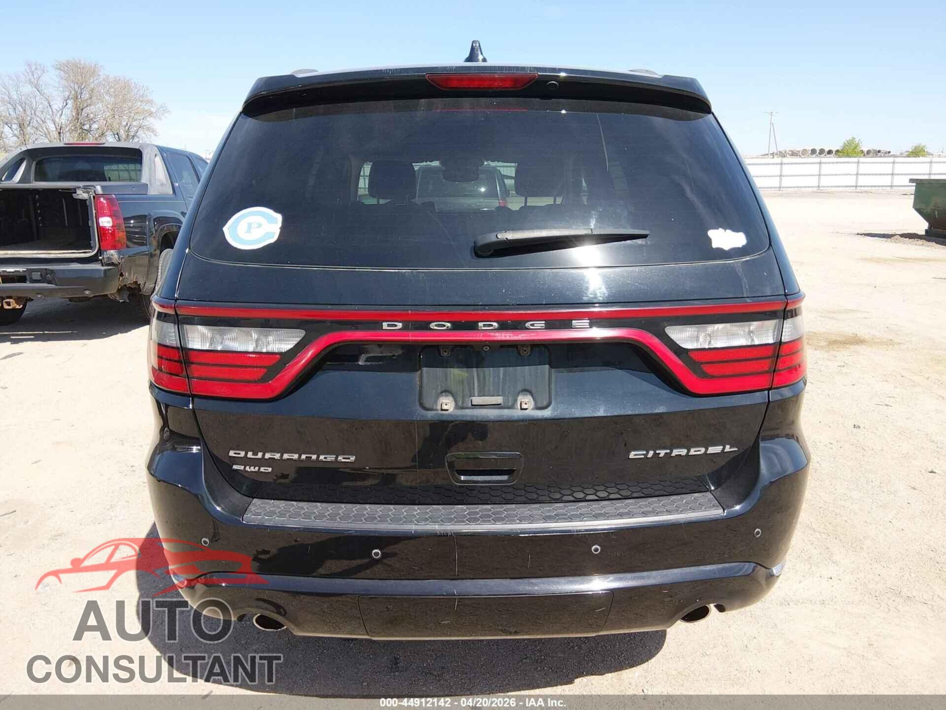 DODGE DURANGO 2017 - 1C4RDJEG8HC657324