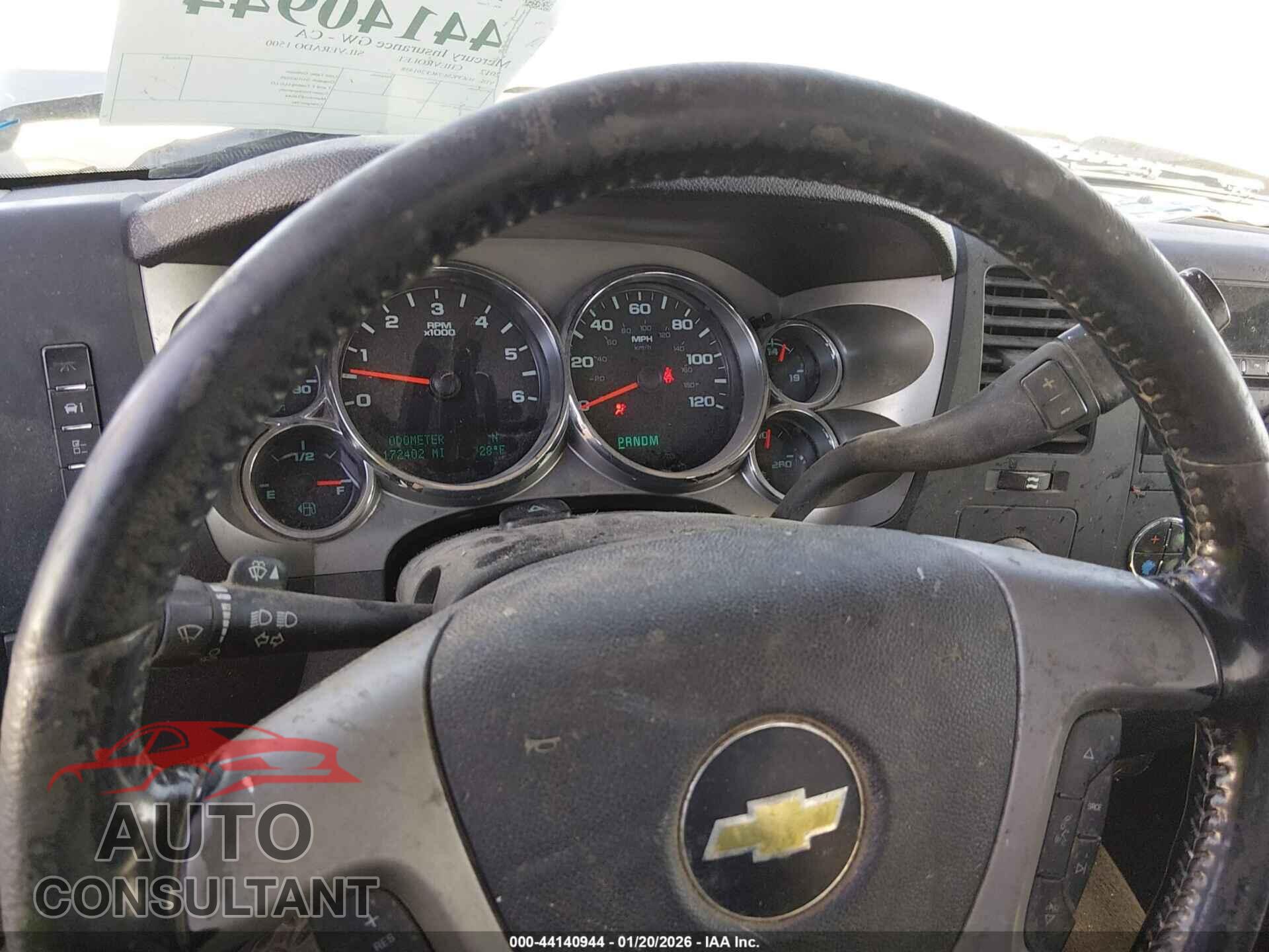 CHEVROLET SILVERADO 1500 2012 - 1GCPKSE74CF201458