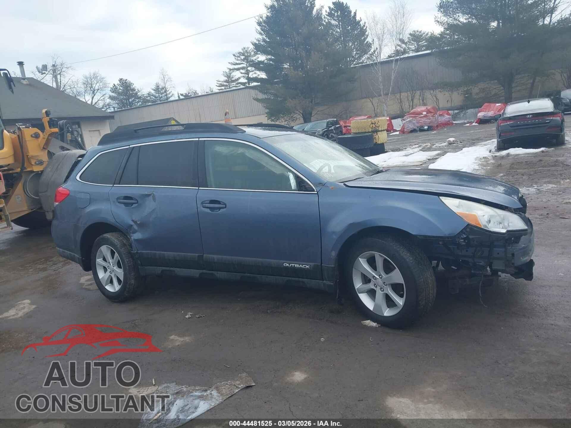 SUBARU OUTBACK 2013 - 4S4BRBCC5D3246817