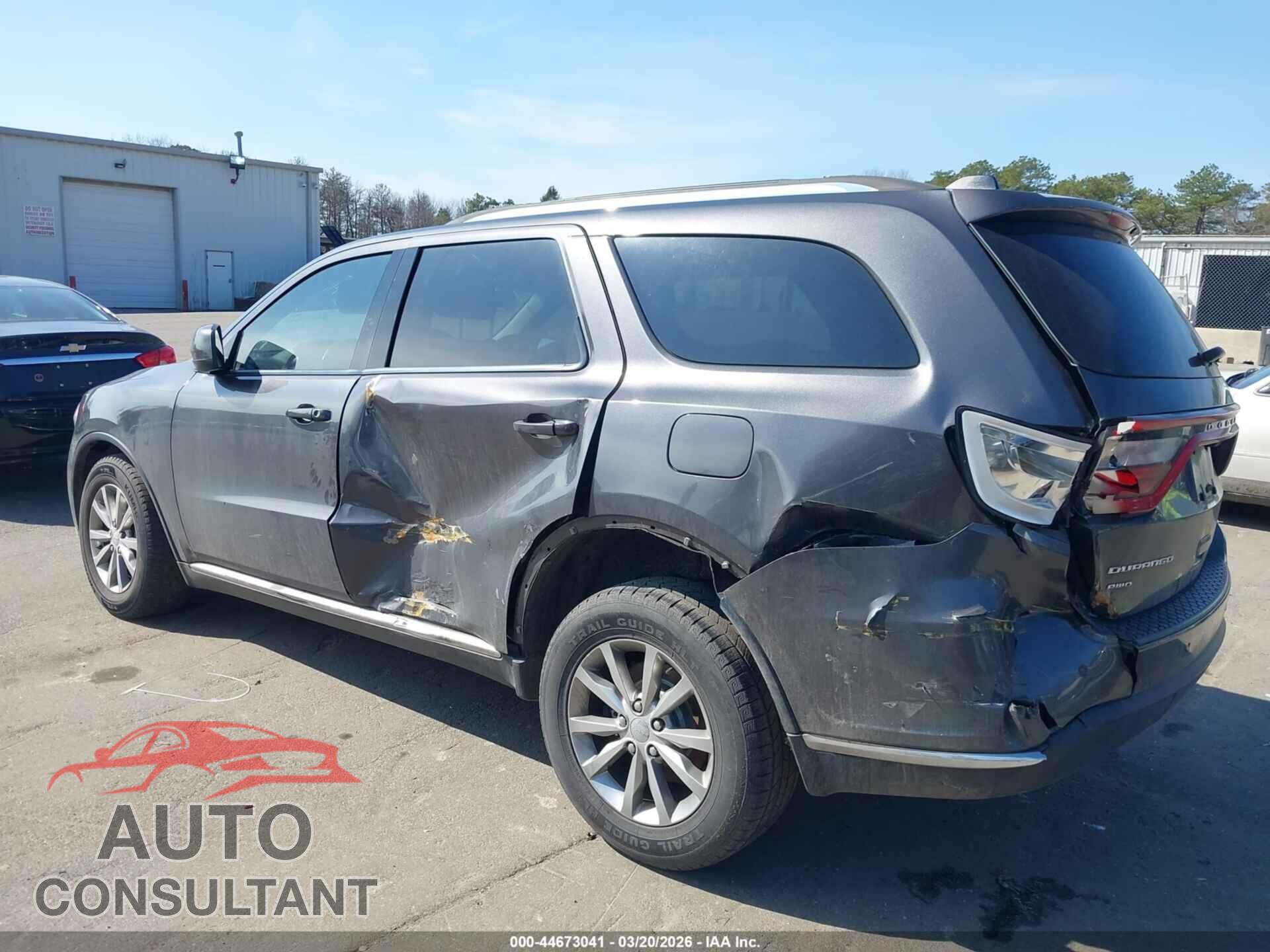 DODGE DURANGO 2017 - 1C4RDJAG0HC961138