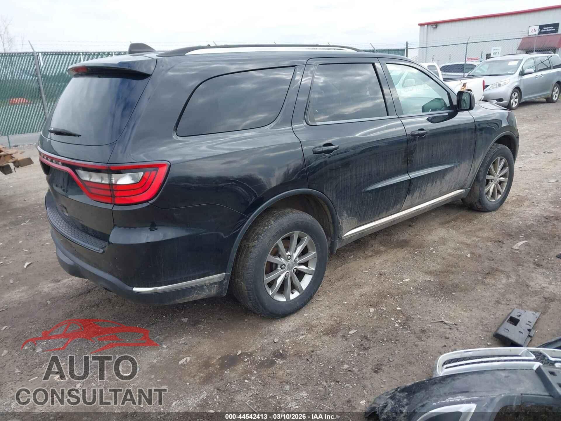 DODGE DURANGO 2017 - 1C4RDJAGXHC937266