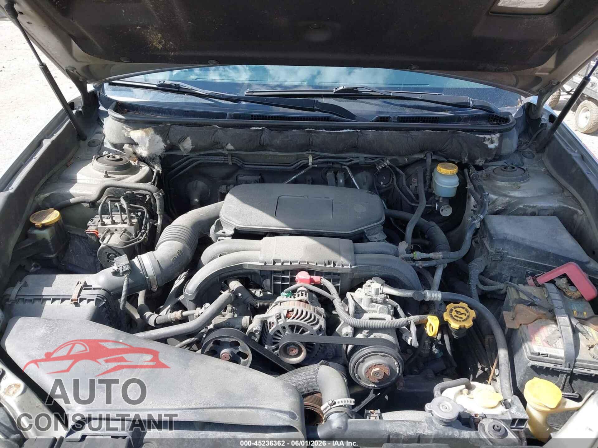 SUBARU OUTBACK 2011 - 4S4BRBLC9B3366326