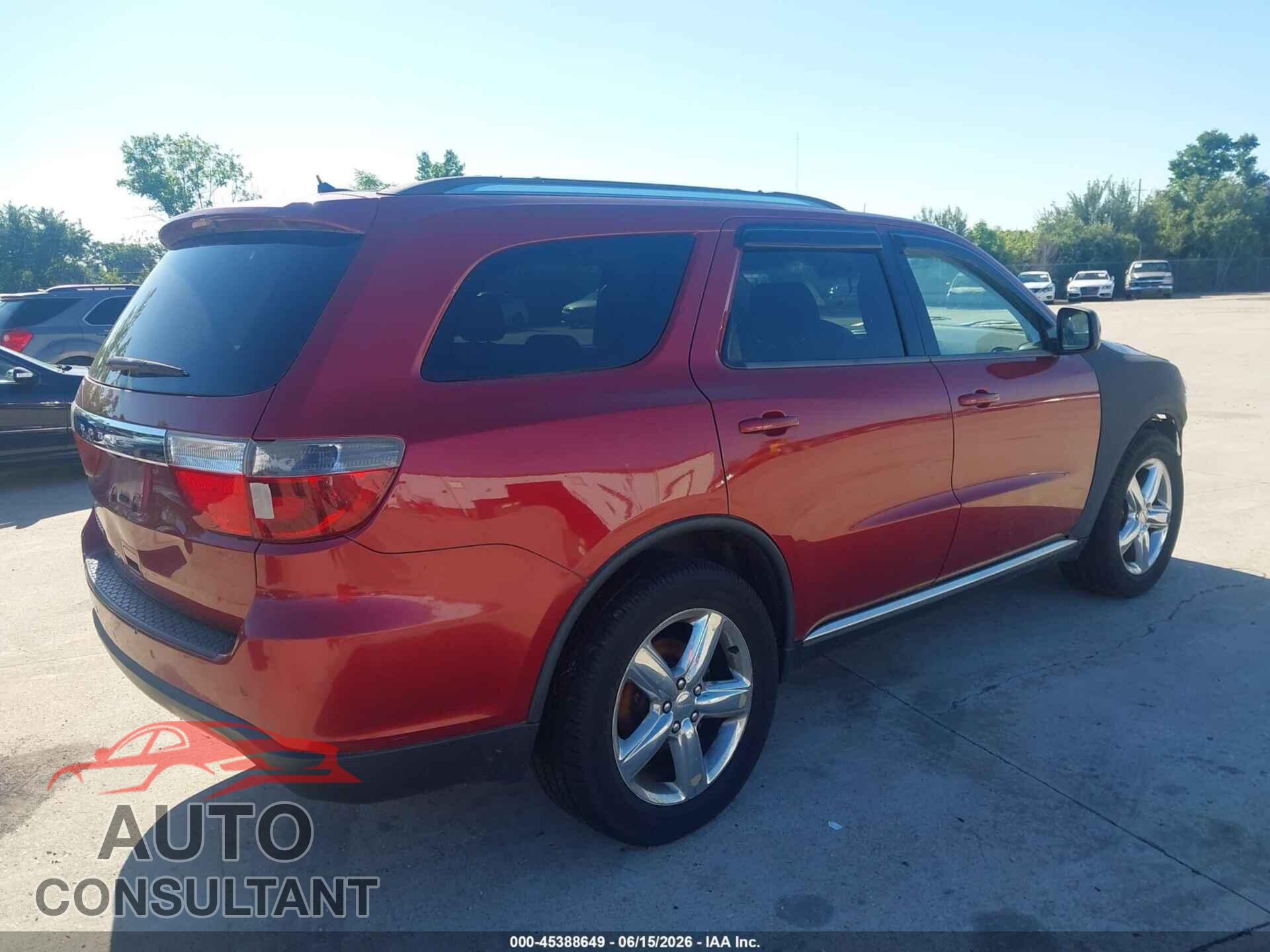 DODGE DURANGO 2013 - 1C4RDHAG7DC684068