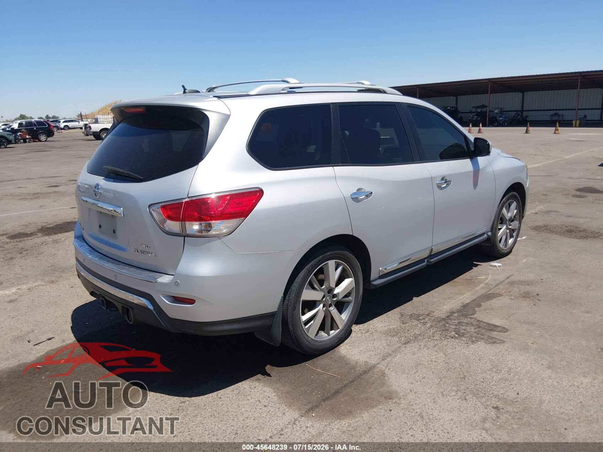 NISSAN PATHFINDER 2014 - 5N1AR2MM8EC623807