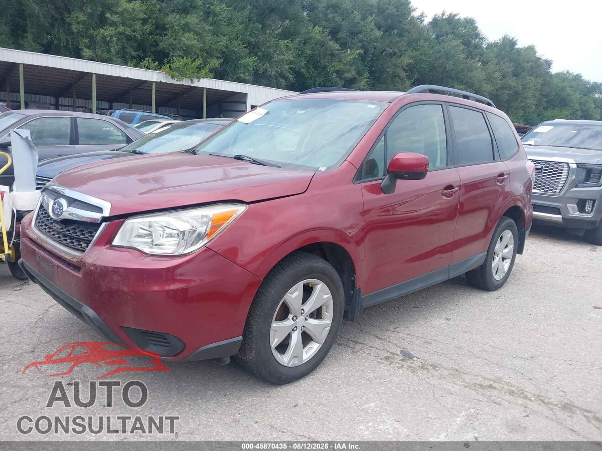 SUBARU FORESTER 2015 - JF2SJADC2FH803677