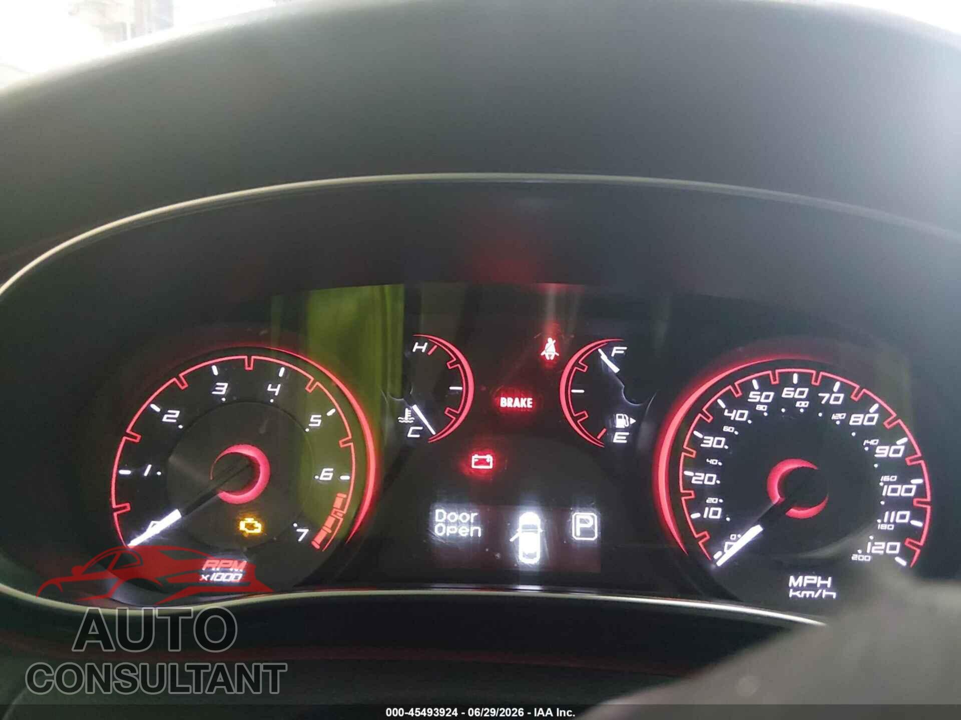 DODGE DART 2015 - 1C3CDFBB3FD227191