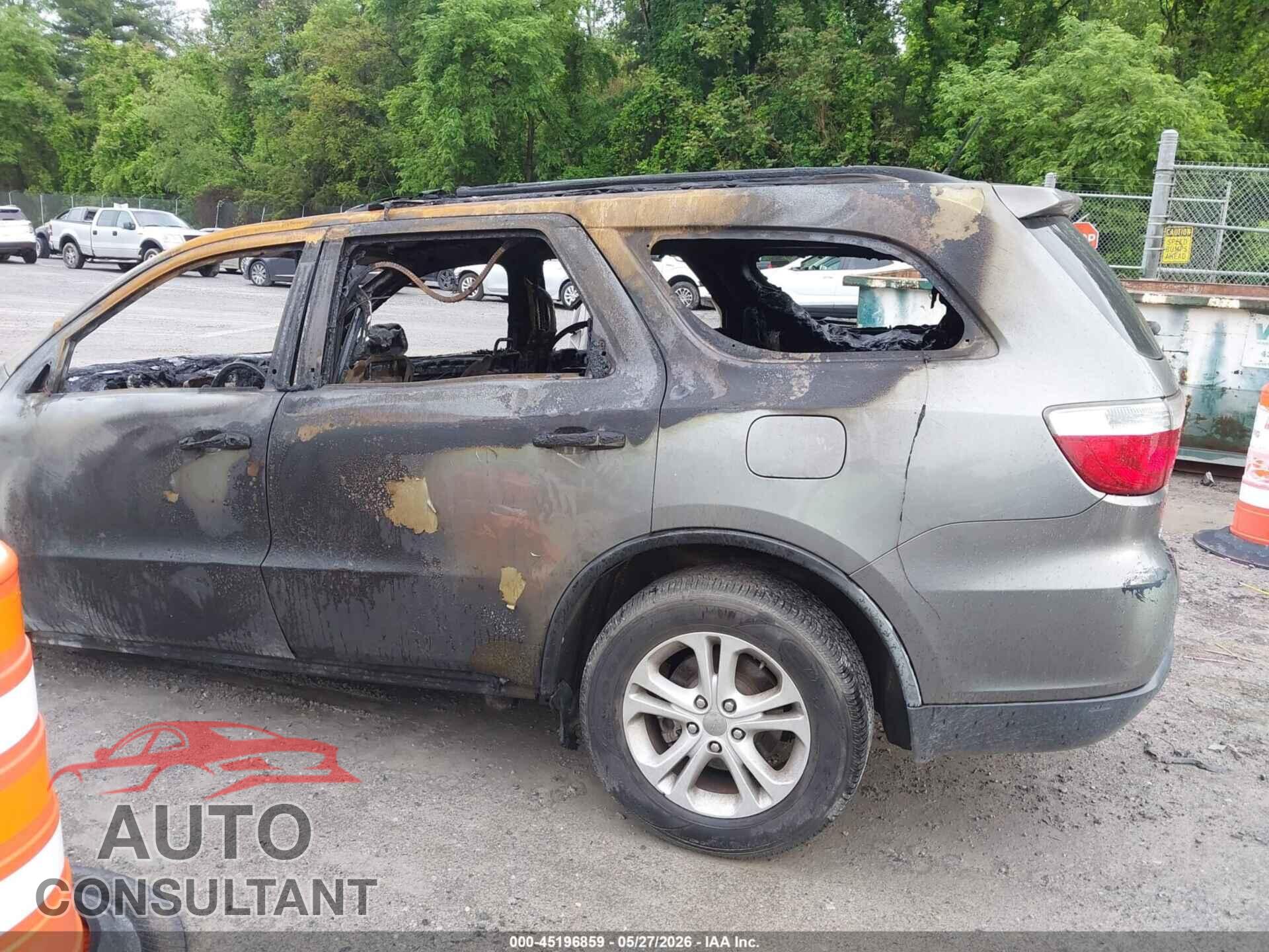 DODGE DURANGO 2012 - 1C4RDJAG4CC112722