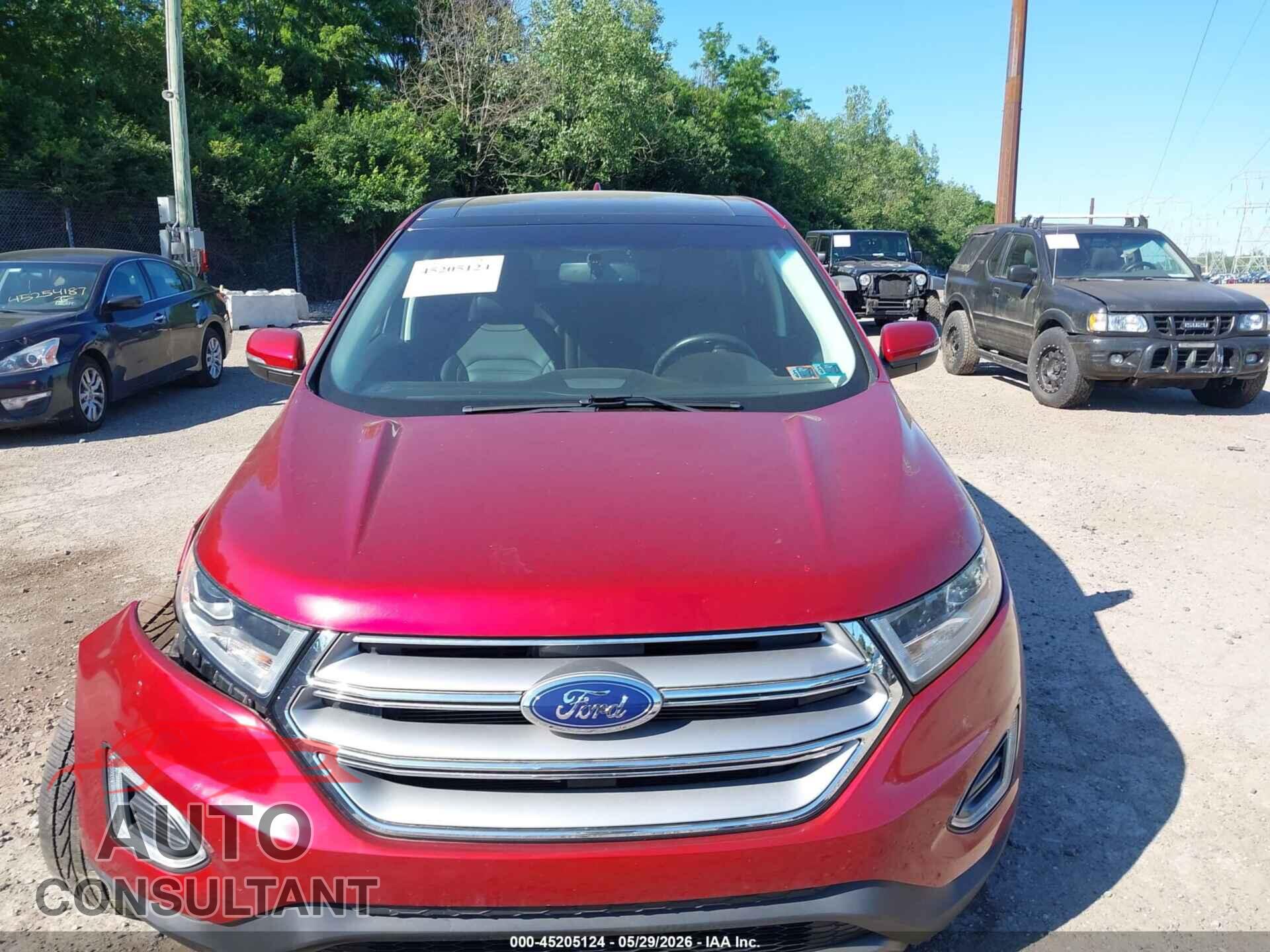 FORD EDGE 2017 - 2FMPK4J88HBB08439