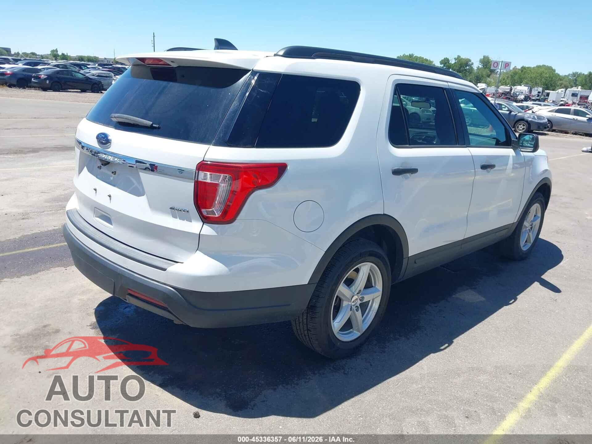 FORD EXPLORER 2018 - 1FM5K8B89JGB95280