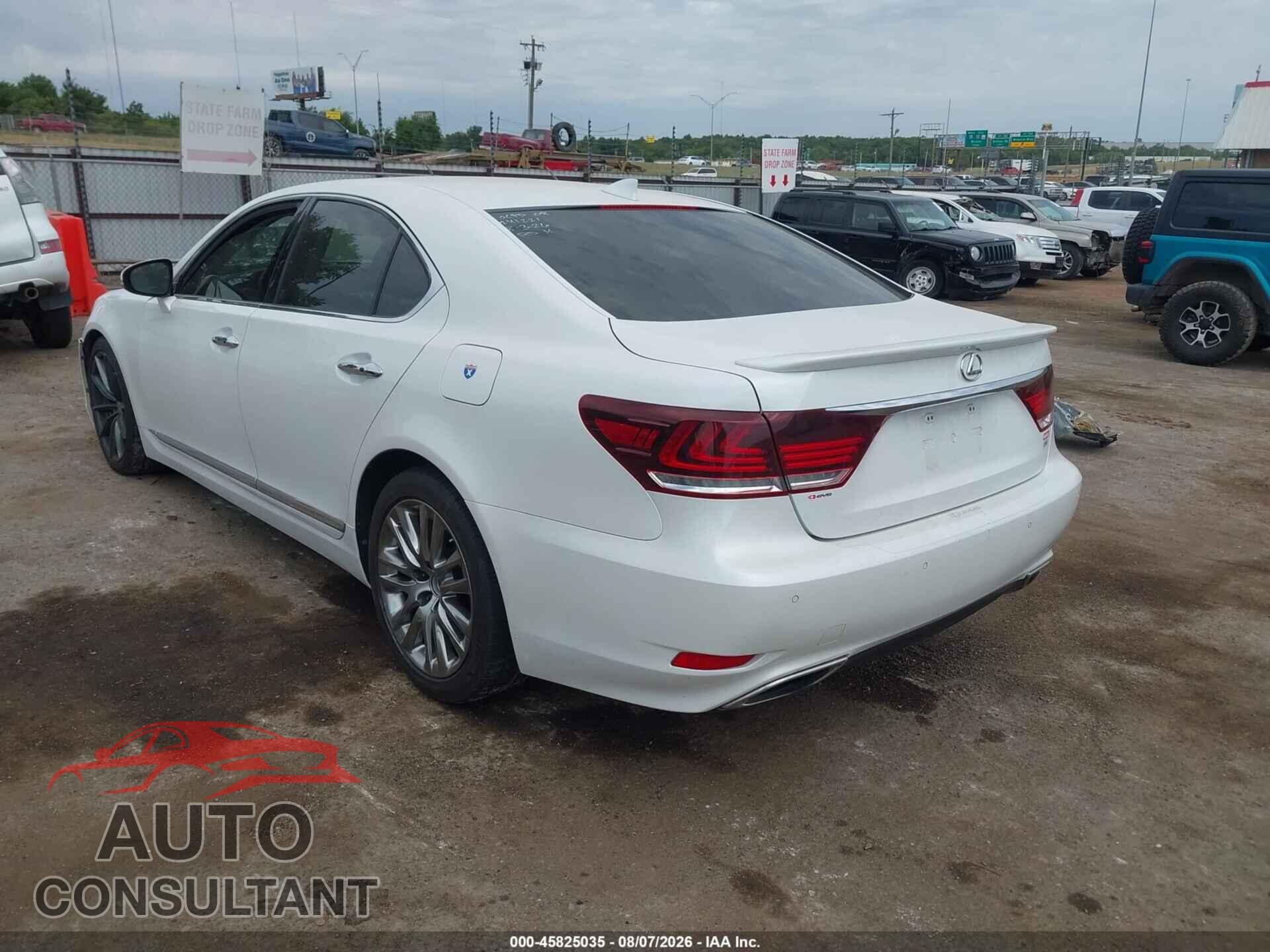LEXUS LS 460 2014 - JTHBL5EF9E5125419
