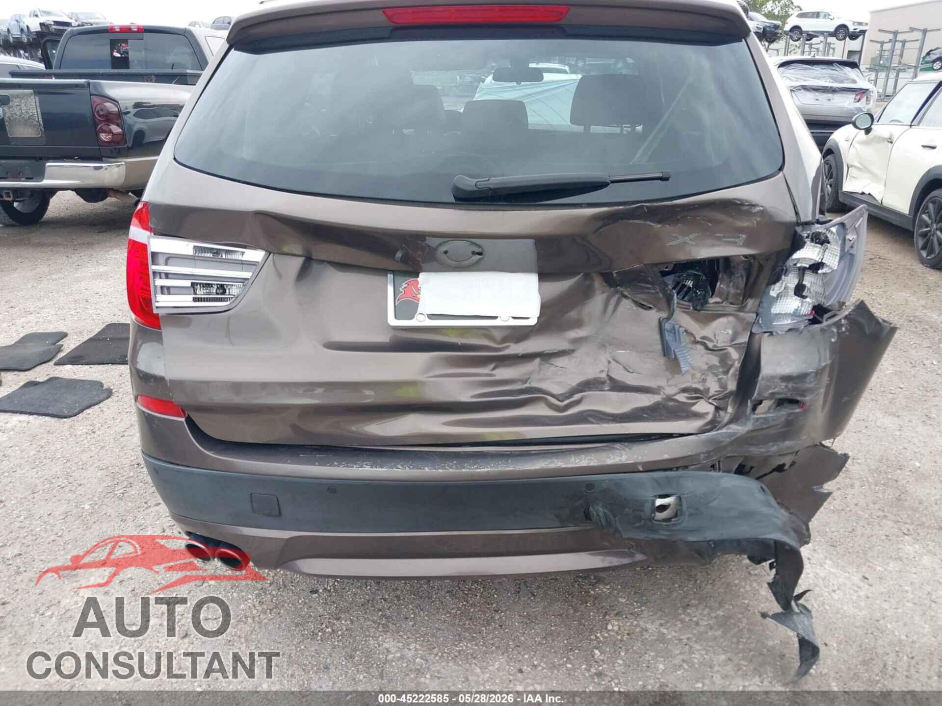 BMW X3 2014 - 5UXWX9C5XE0D32487