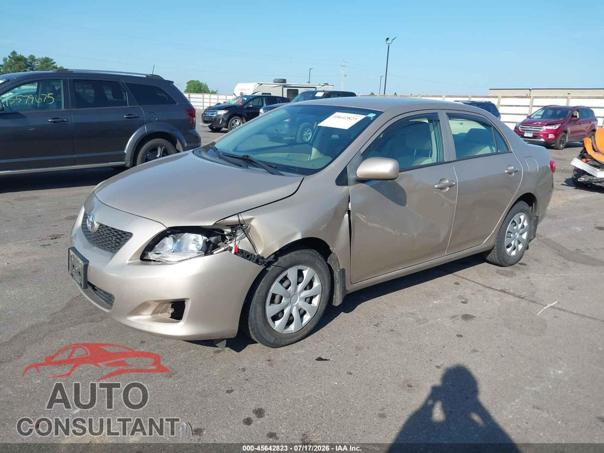 TOYOTA COROLLA 2010 - 2T1BU4EEXAC387432