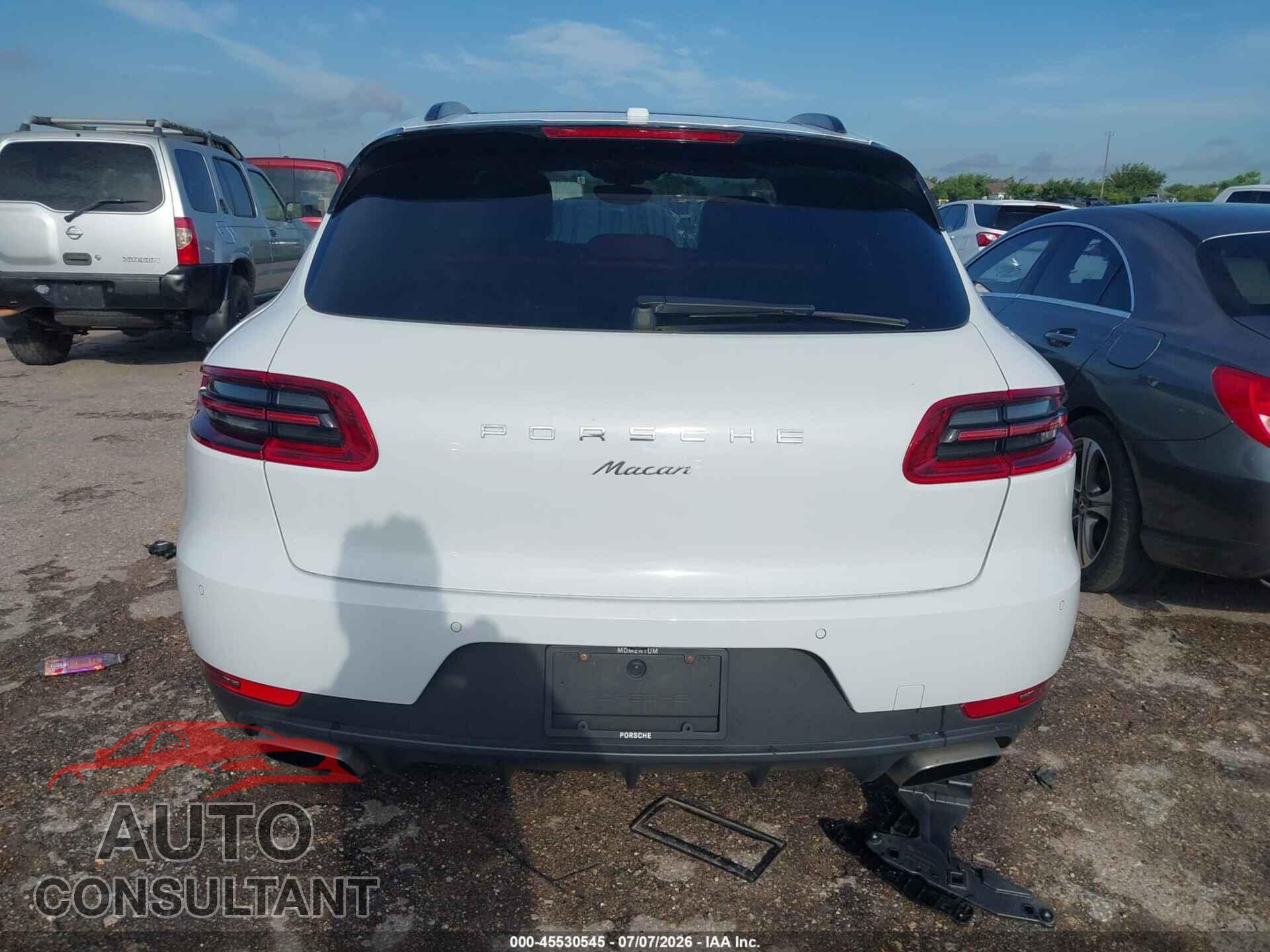 PORSCHE MACAN 2018 - WP1AA2A58JLB03723