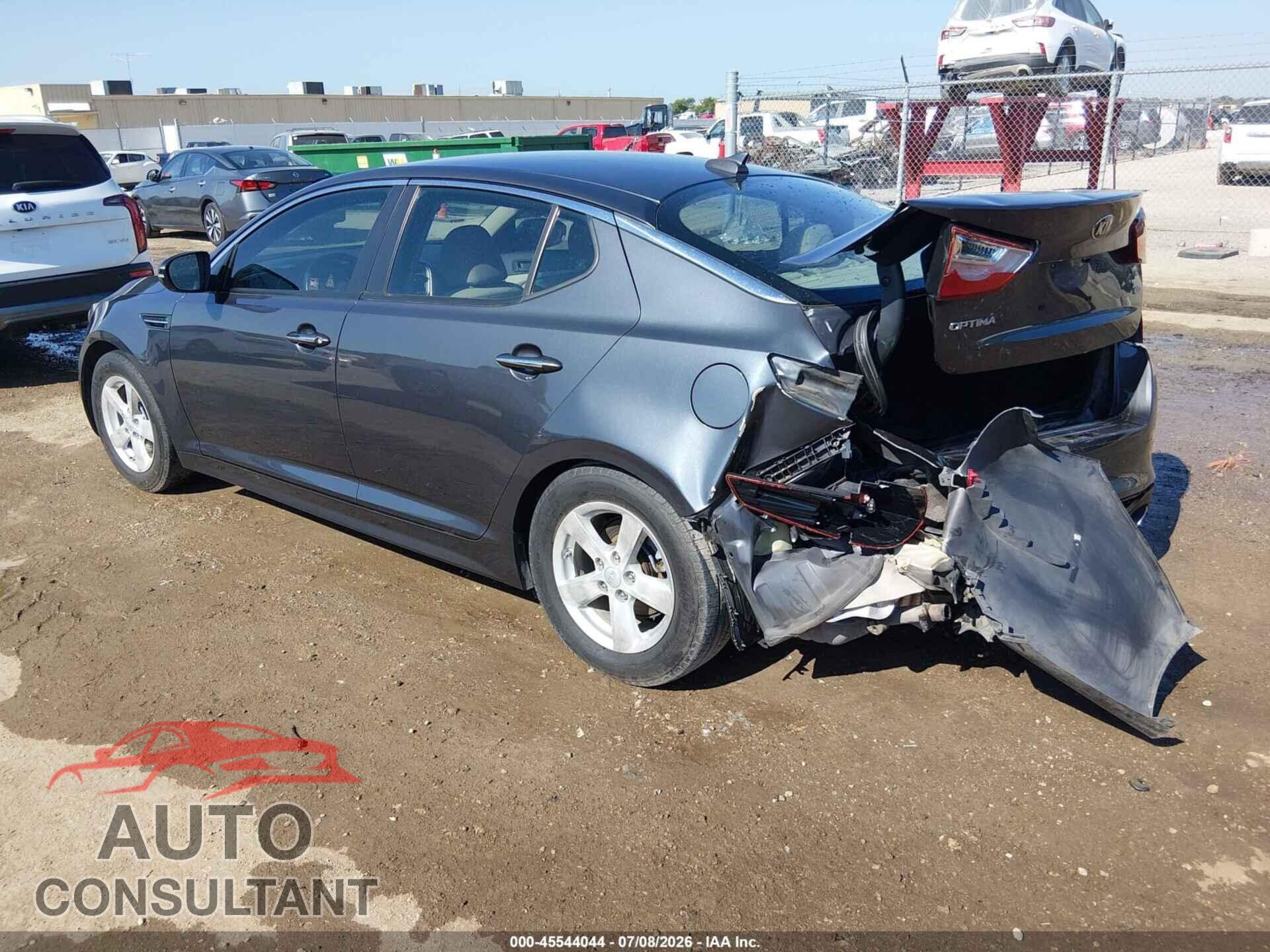 KIA OPTIMA 2015 - KNAGM4A73F5636197