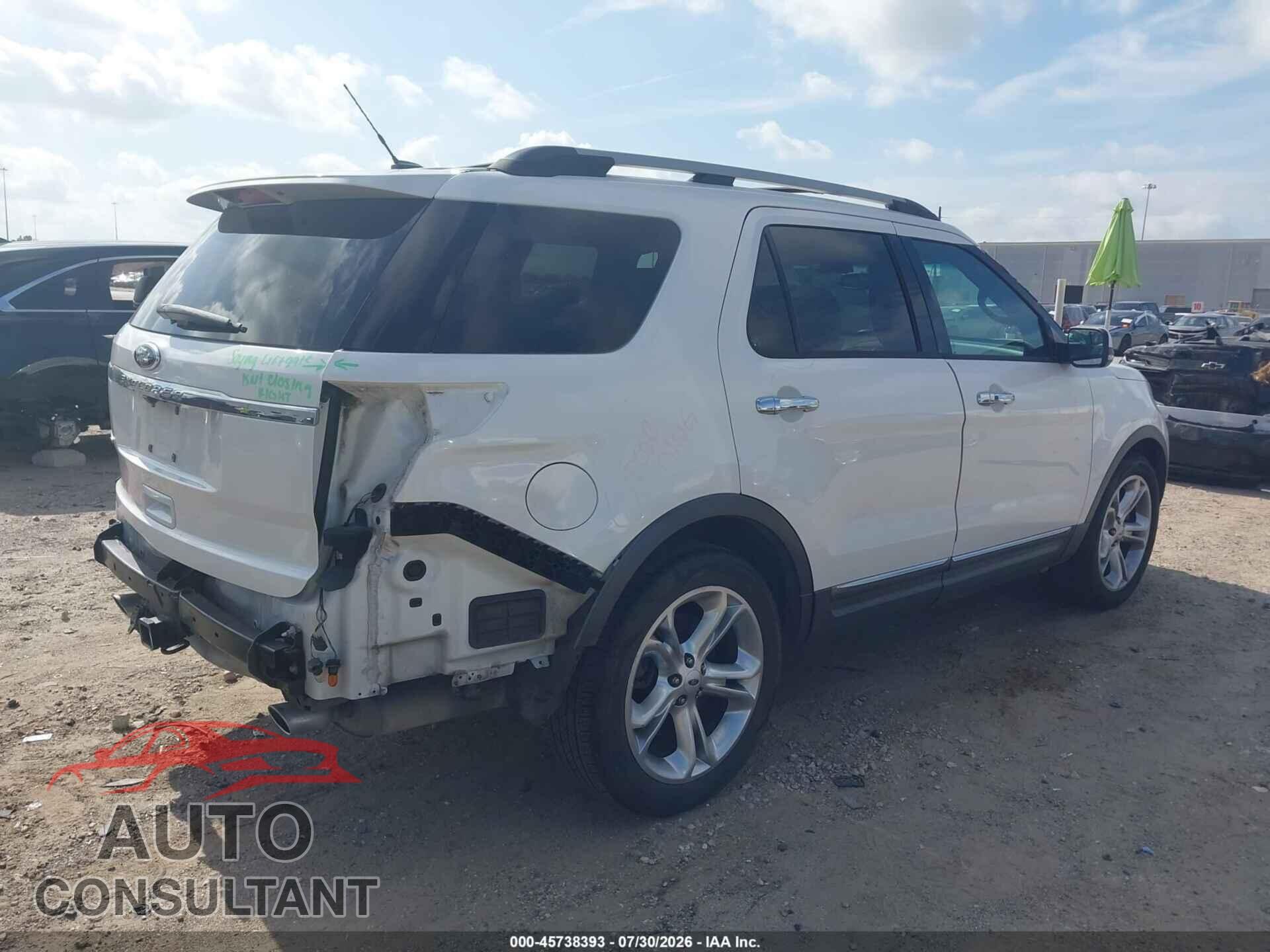 FORD EXPLORER 2014 - 1FM5K7F80EGB10577