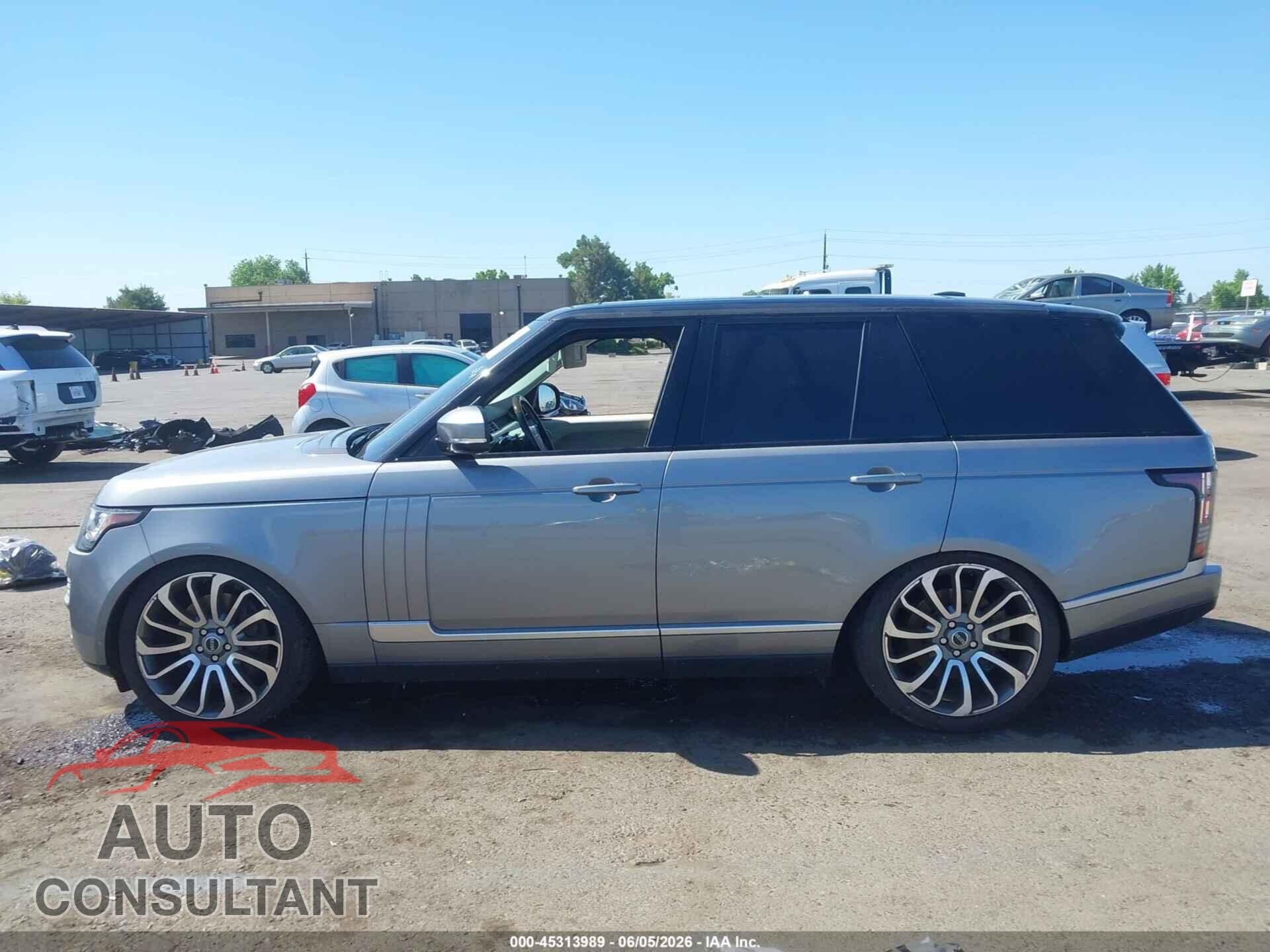 LAND ROVER RANGE ROVER 2013 - SALGS2DF8DA117529