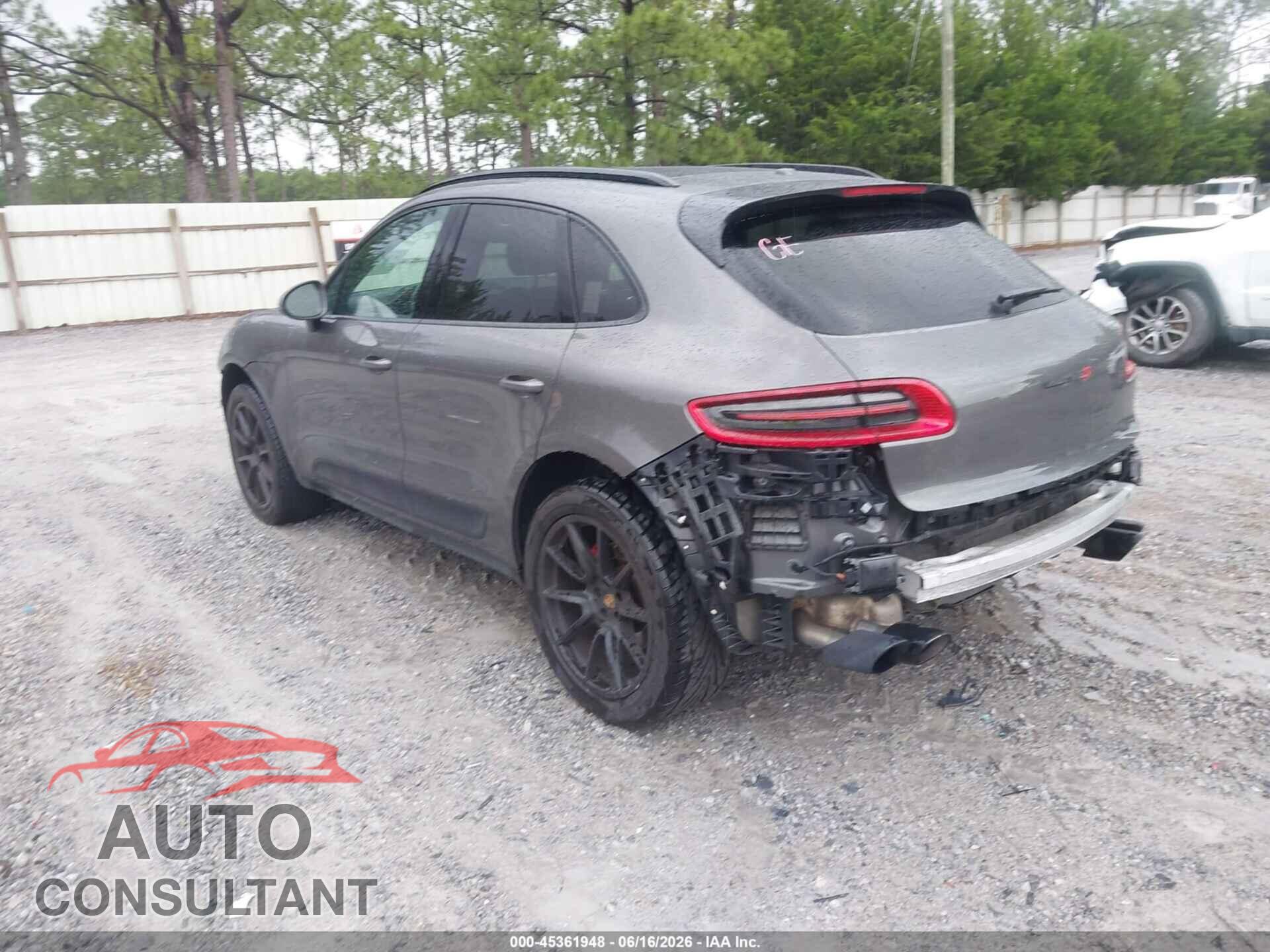 PORSCHE MACAN 2016 - WP1AB2A52GLB58254