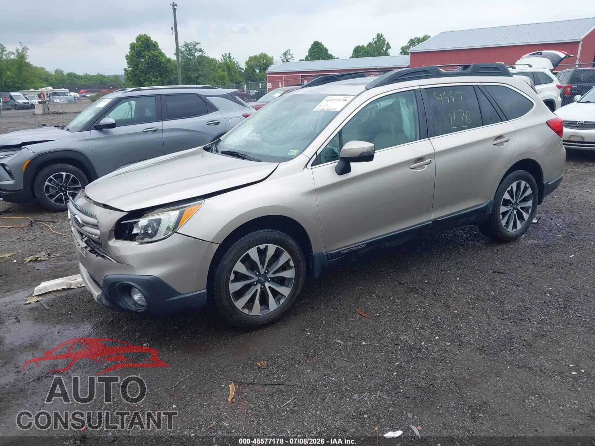 SUBARU OUTBACK 2017 - 4S4BSANC0H3359639