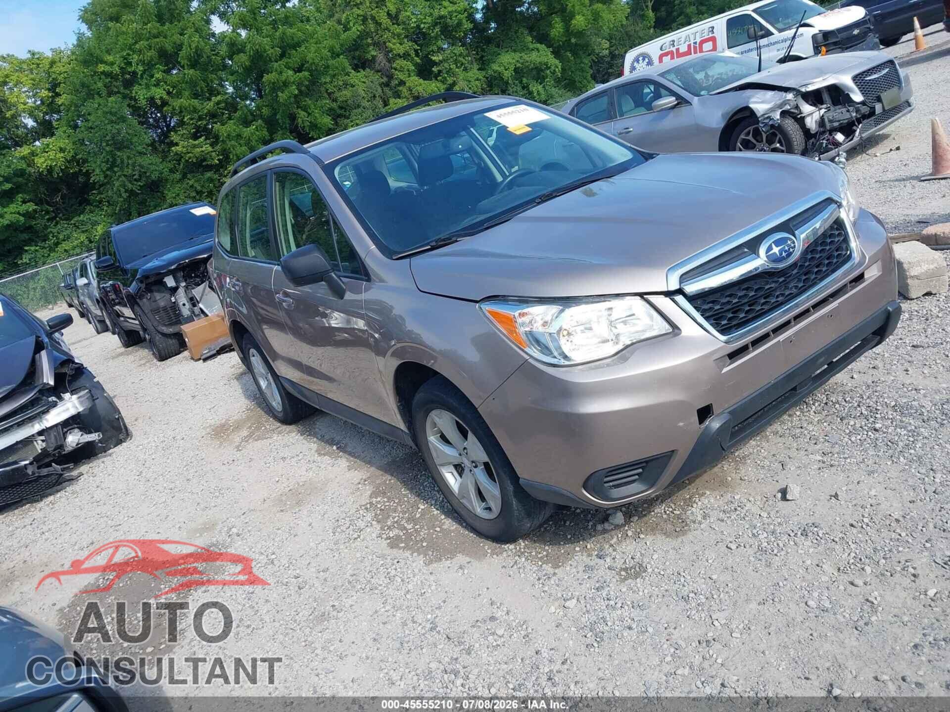 SUBARU FORESTER 2016 - JF2SJABC3GH424577