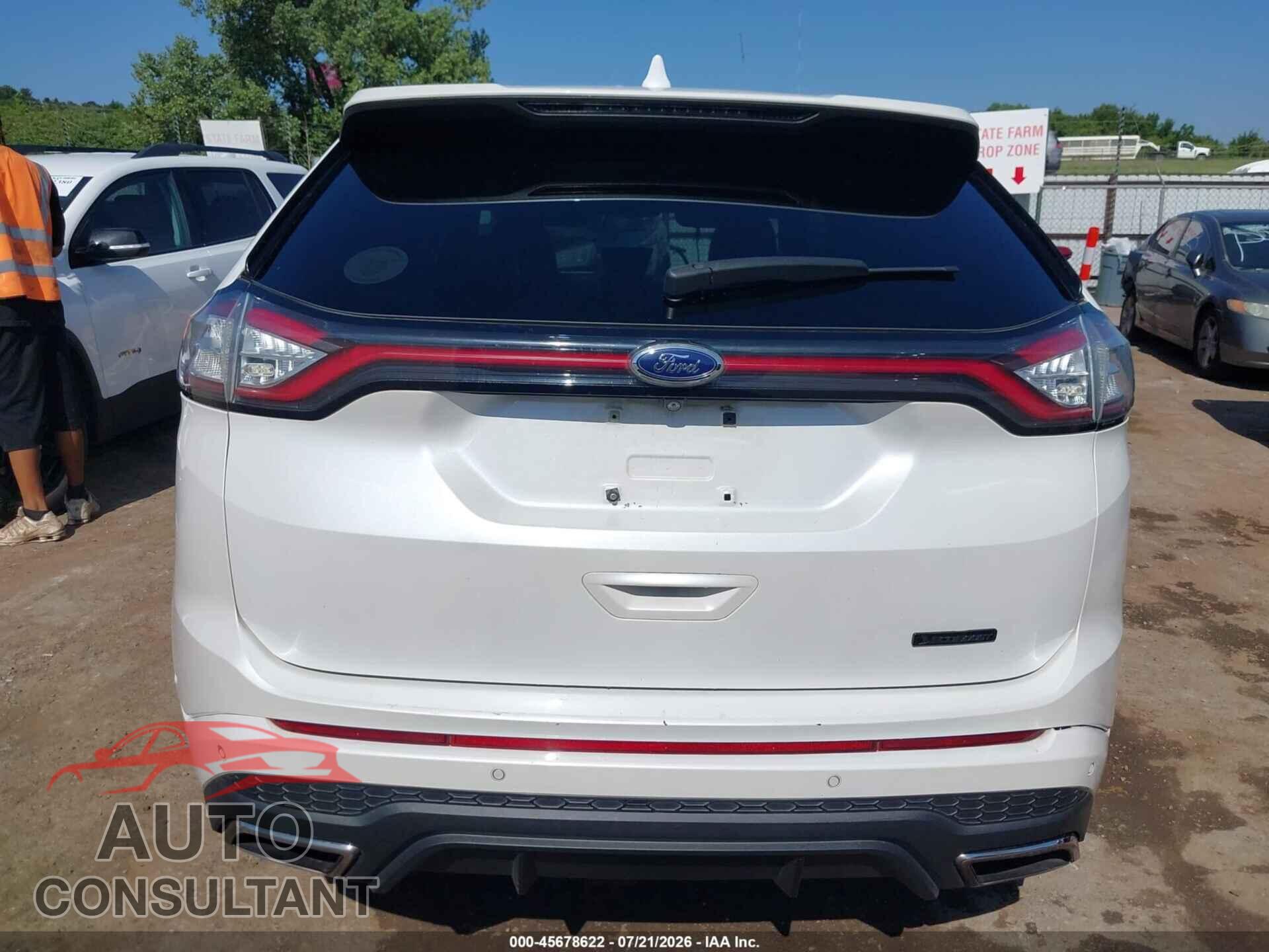 FORD EDGE 2015 - 2FMTK4APXFBB55670