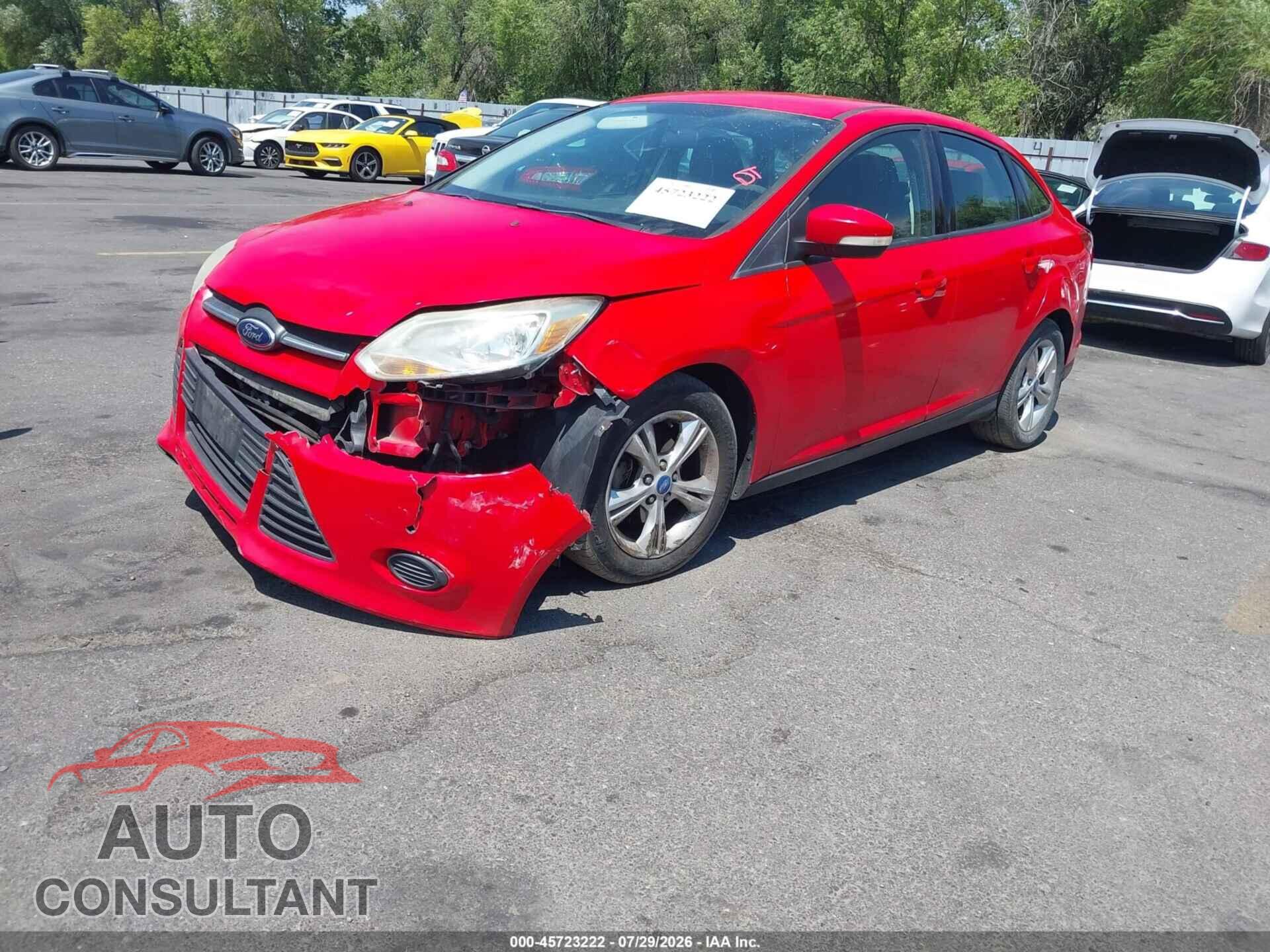 FORD FOCUS 2013 - 1FADP3F28DL272510