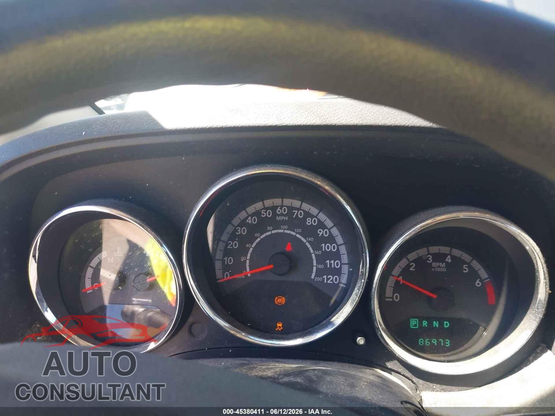 DODGE CALIBER 2012 - 1C3CDWDA2CD508138