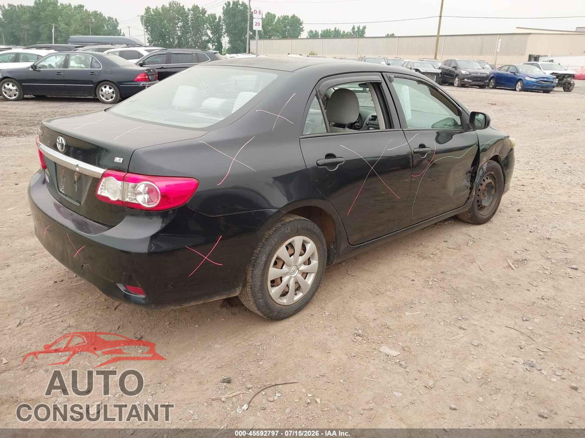 TOYOTA COROLLA 2011 - 2T1BU4EEXBC561212