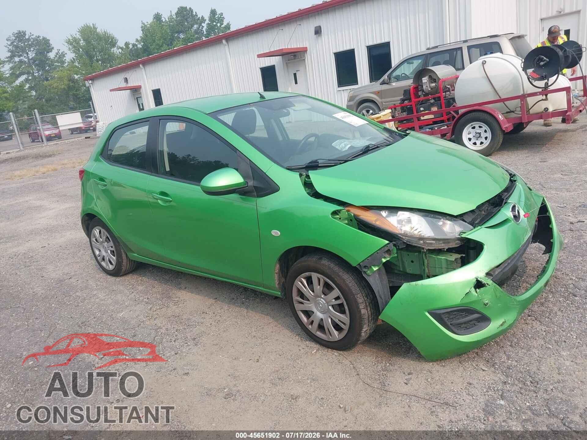 MAZDA MAZDA2 2013 - JM1DE1KY8D0152934