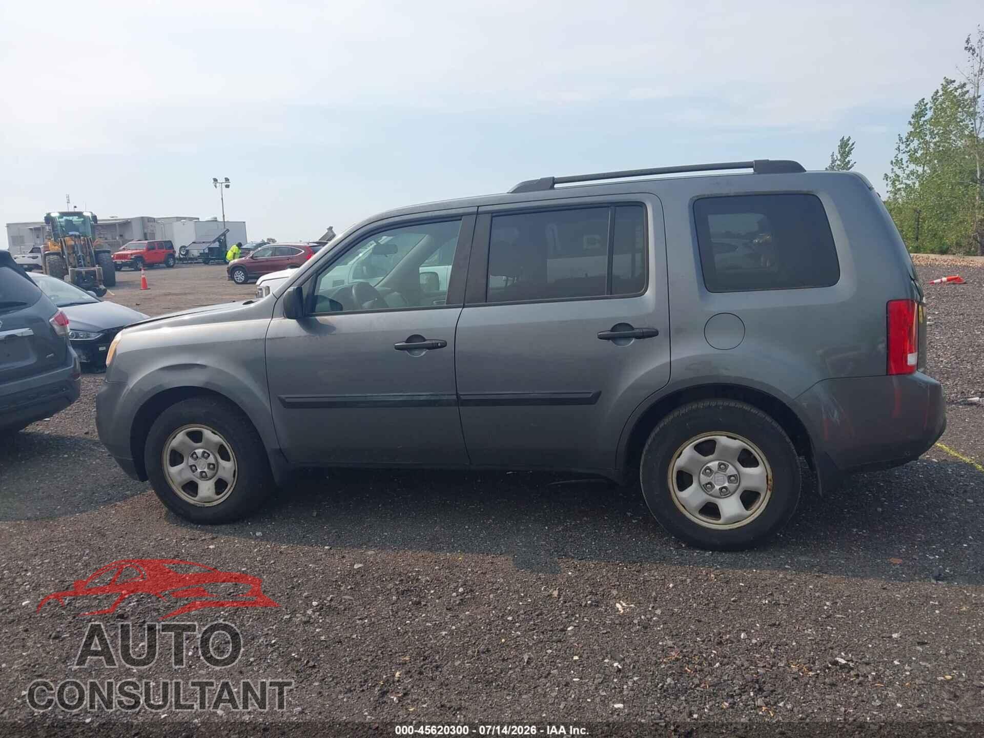 HONDA PILOT 2013 - 5FNYF4H25DB062466