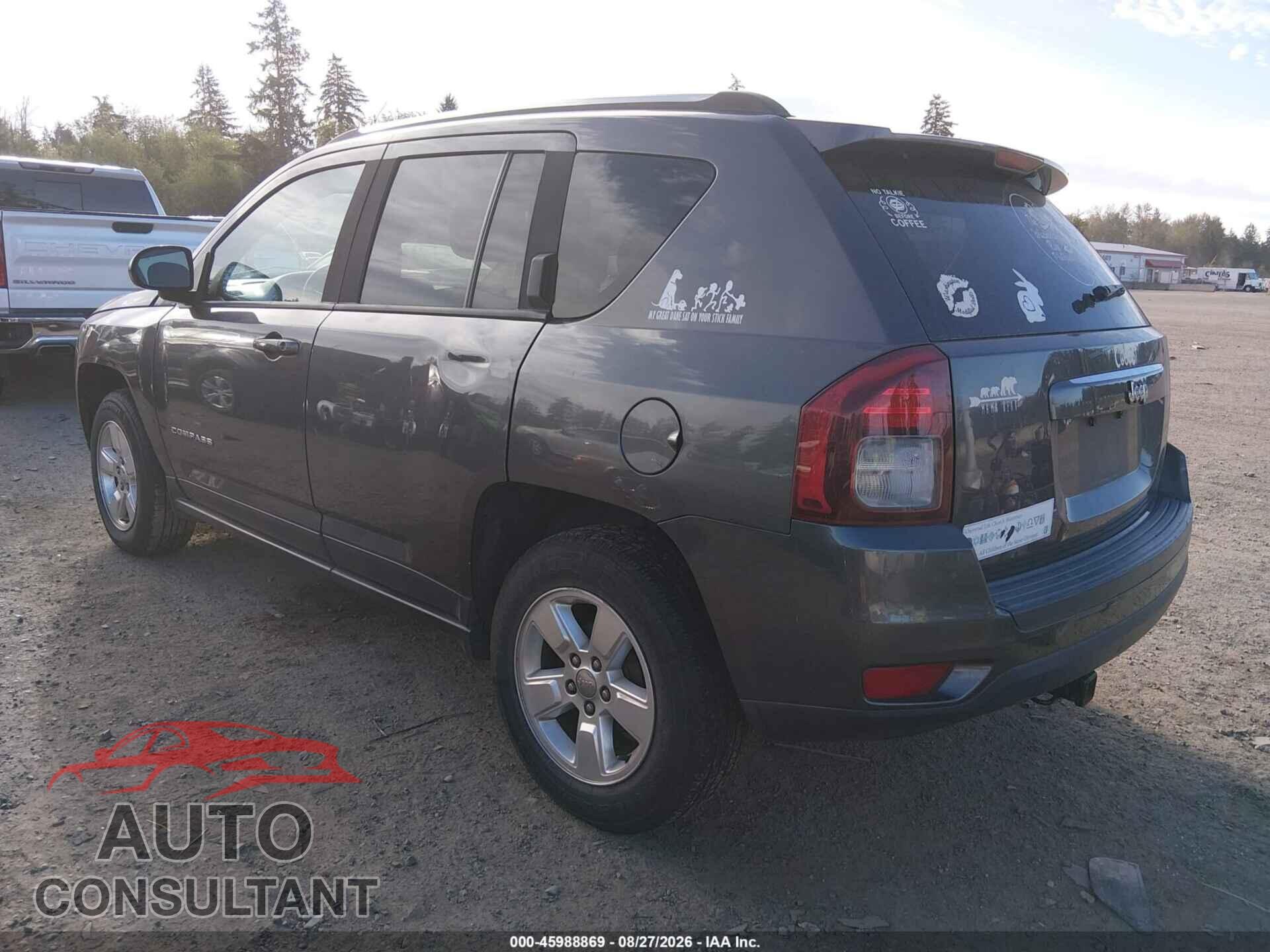 JEEP COMPASS 2014 - 1C4NJCBAXED832388