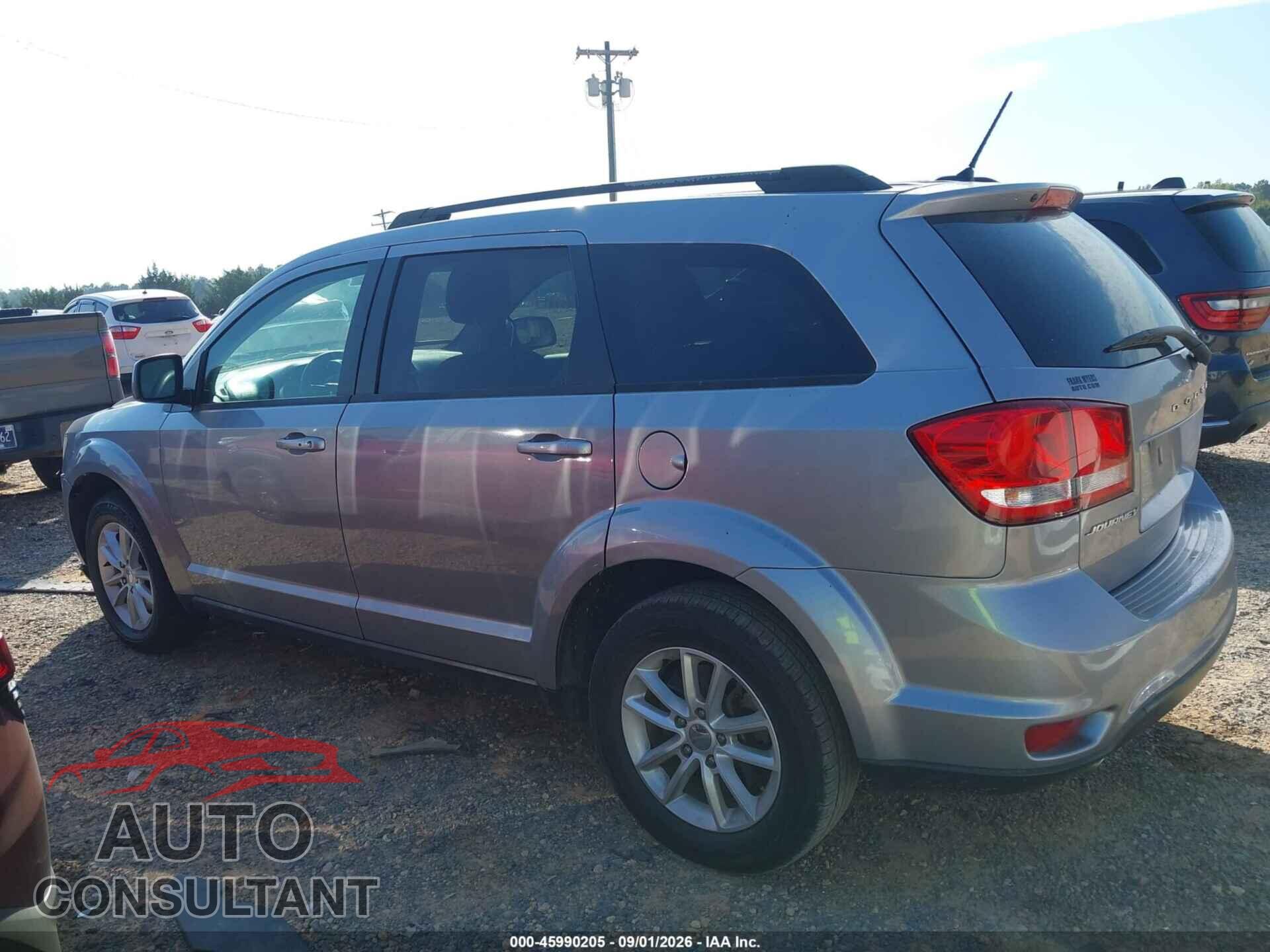 DODGE JOURNEY 2017 - 3C4PDCBG7HT534366