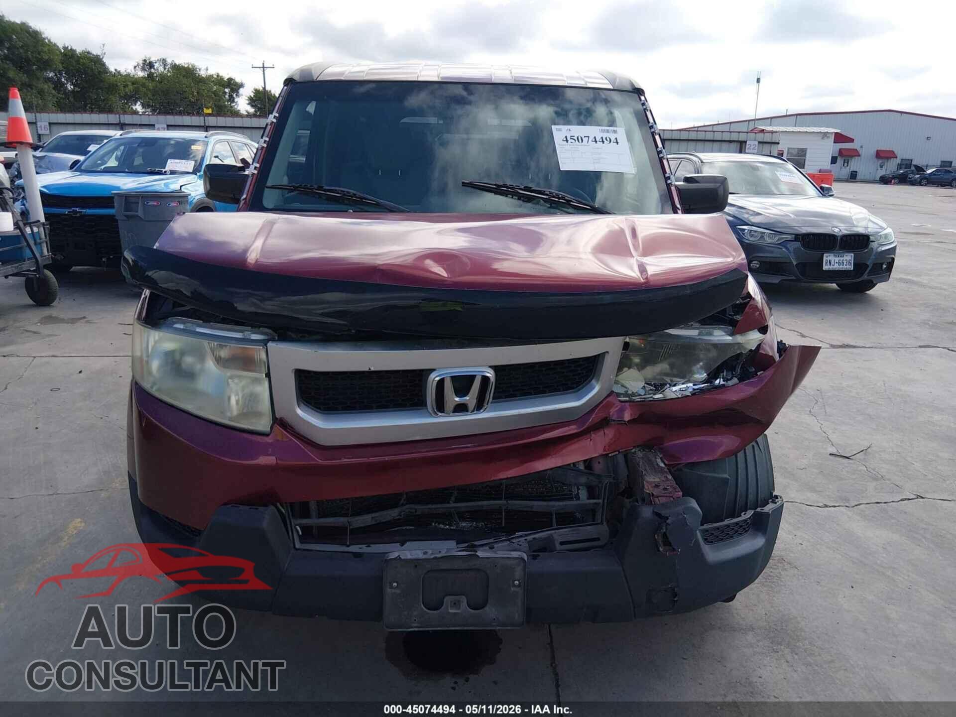 HONDA ELEMENT 2010 - 5J6YH2H77AL009426