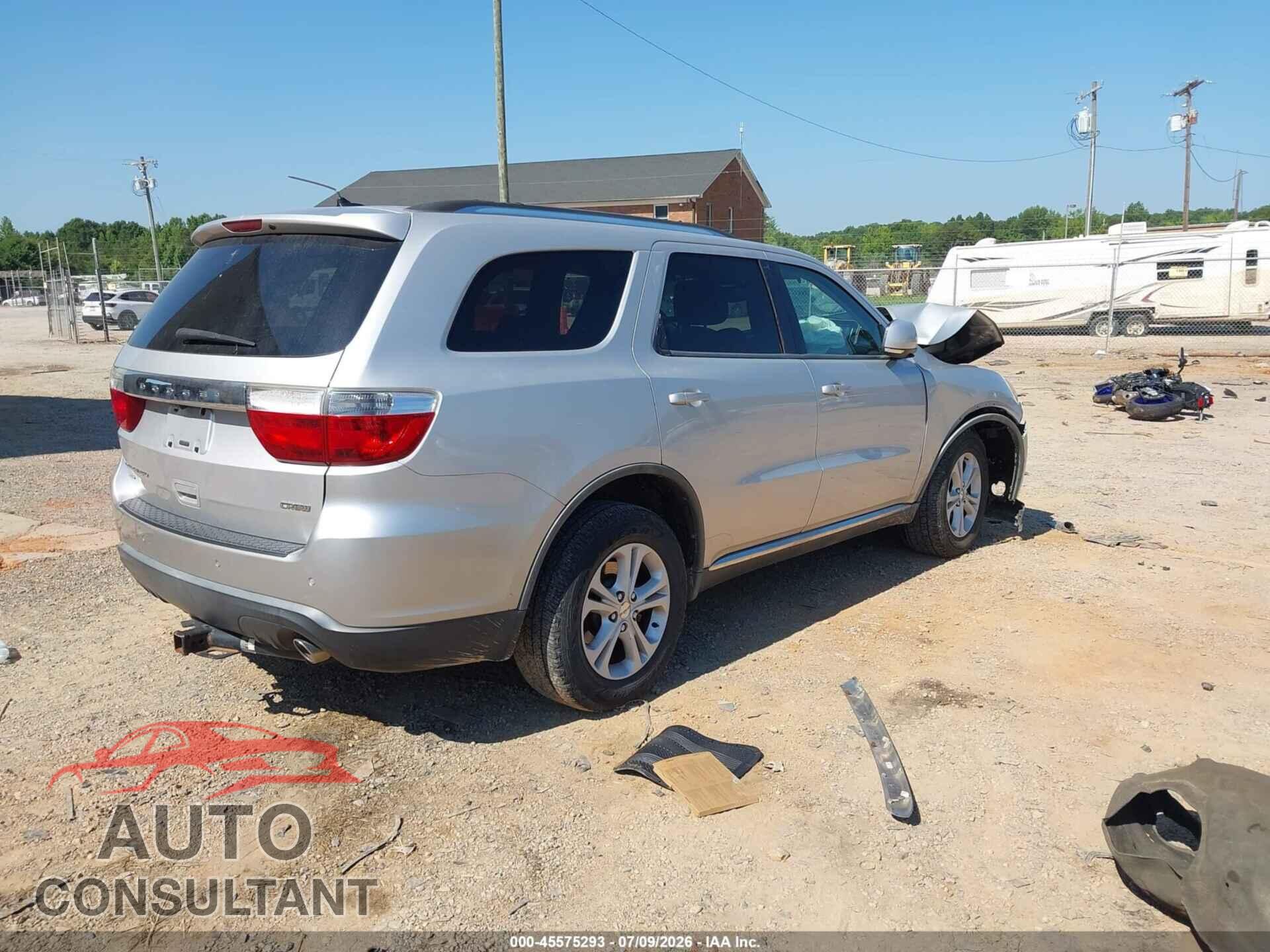 DODGE DURANGO 2011 - 1D4RE4GG4BC667564