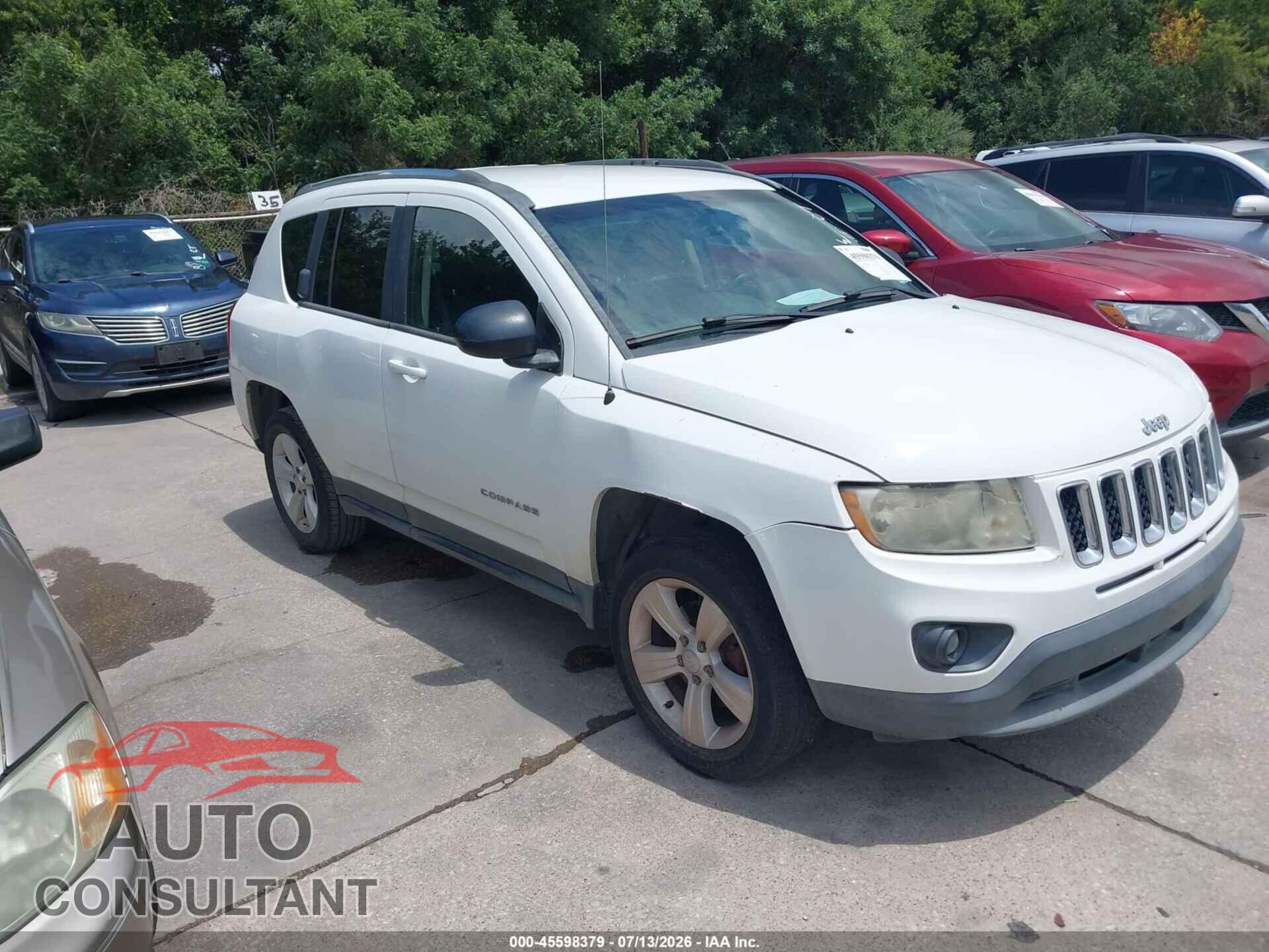 JEEP COMPASS 2013 - 1C4NJCEA4DD250961