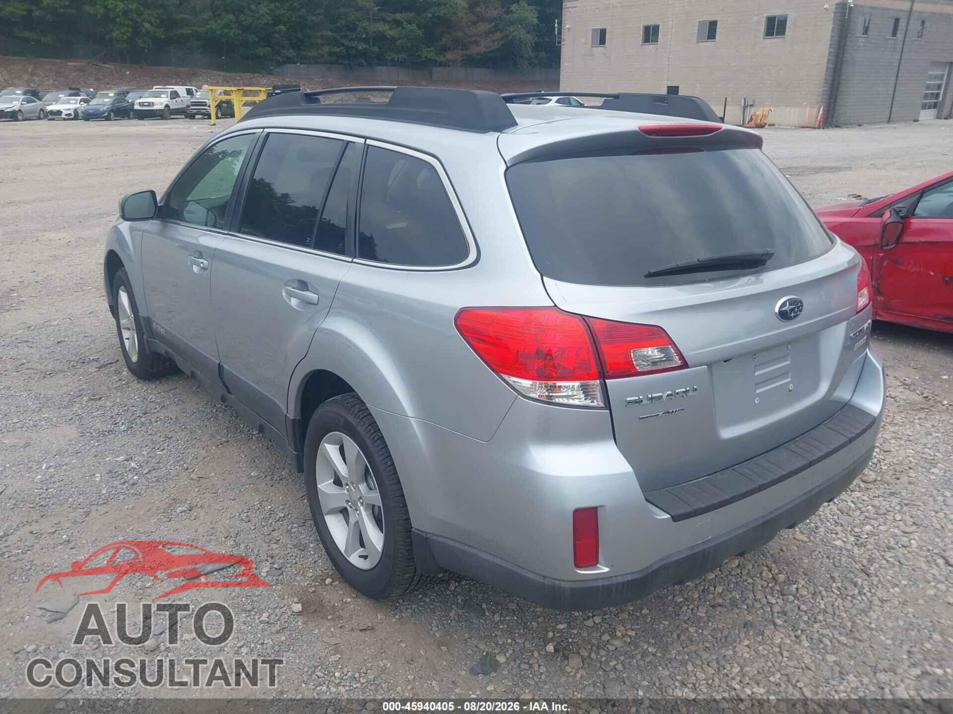 SUBARU OUTBACK 2013 - 4S4BRBGC0D3201360