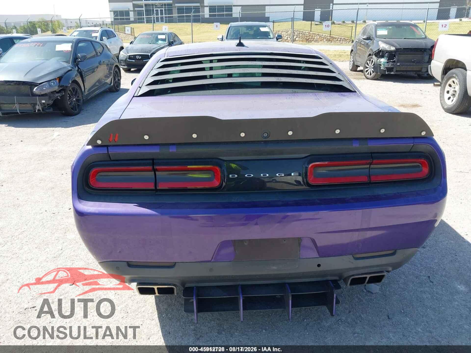 DODGE CHALLENGER 2016 - 2C3CDZBT2GH162932