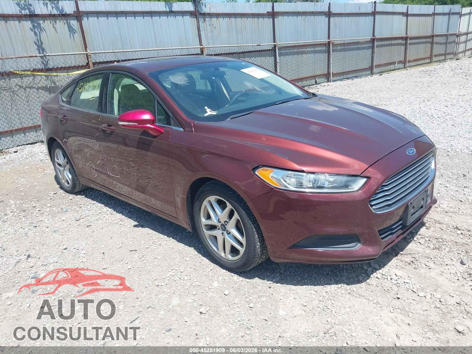 FORD FUSION 2016 - 3FA6P0H76GR218385