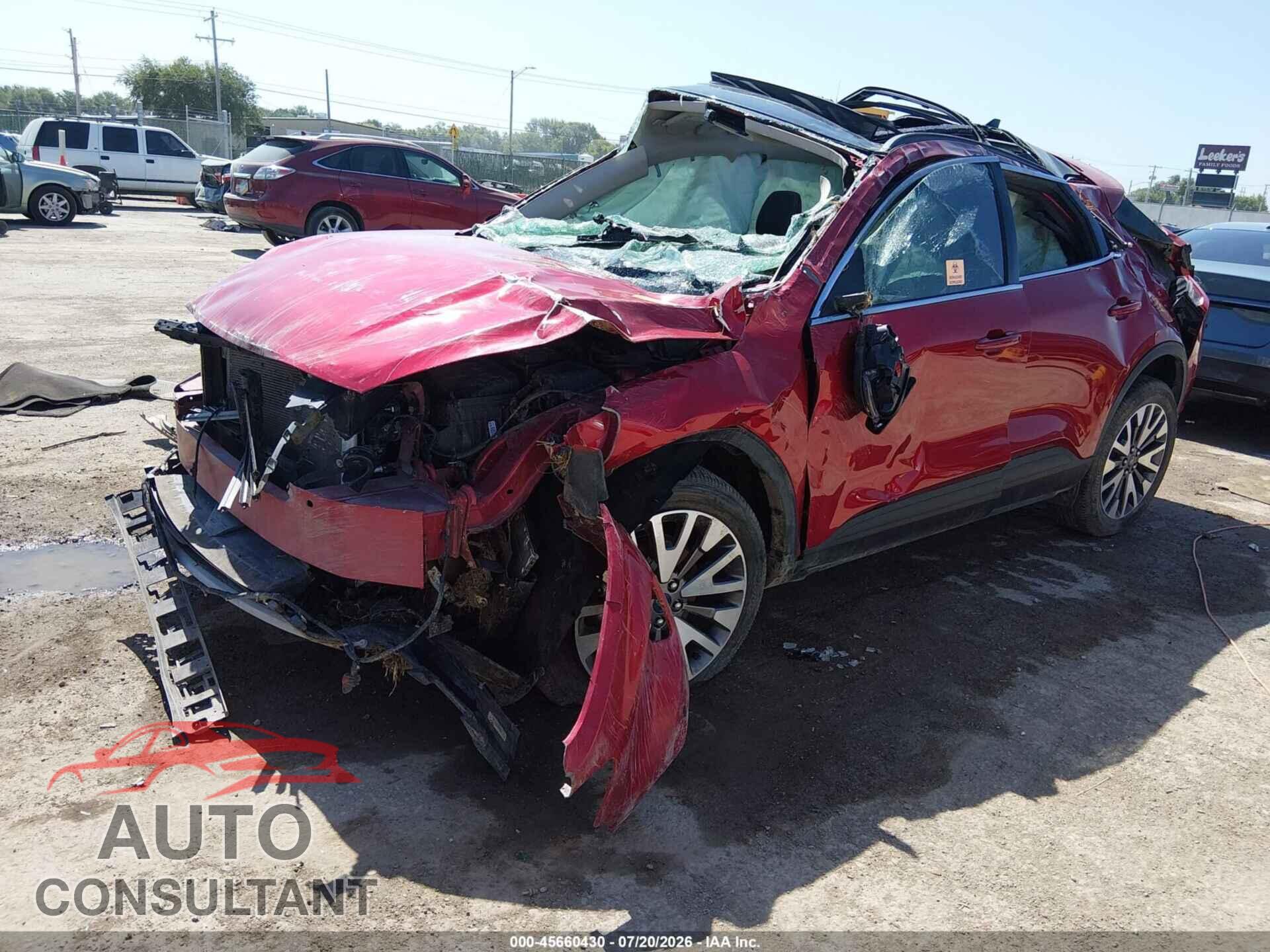 FORD ESCAPE 2020 - 1FMCU9J90LUA55592