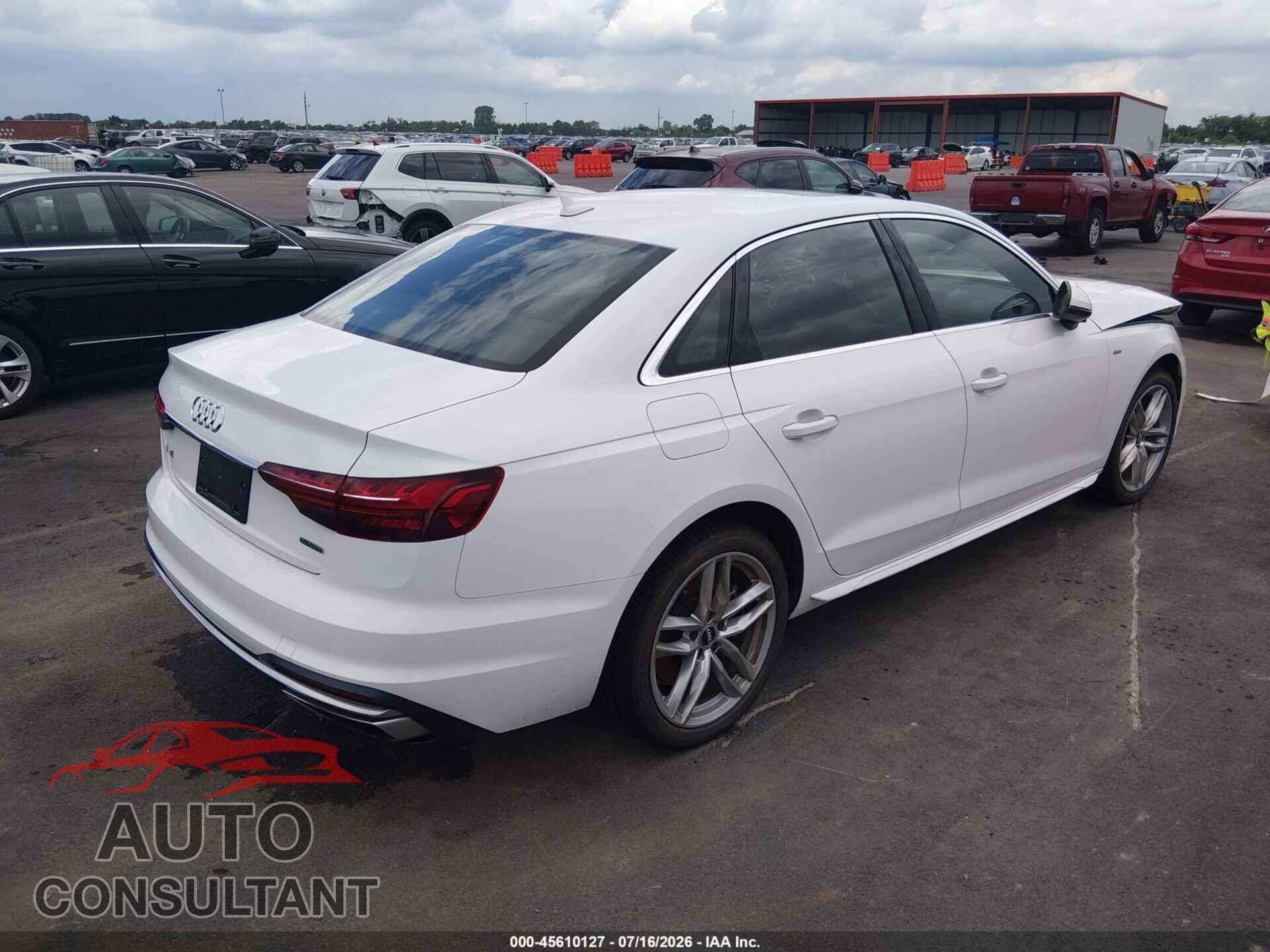 AUDI A4 2020 - WAUDNAF49LA073611