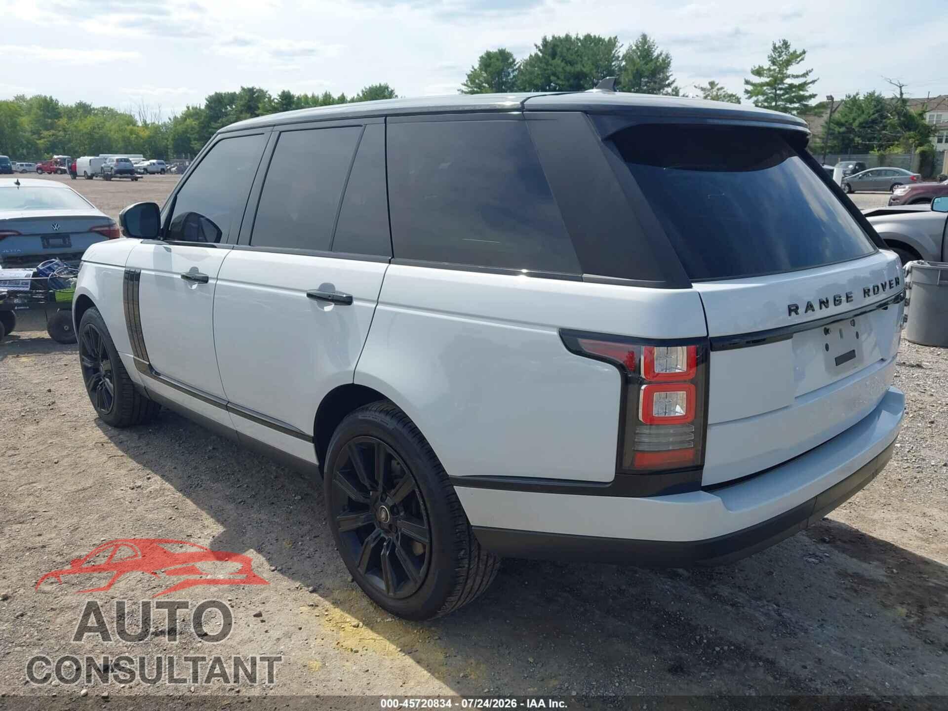 LAND ROVER RANGE ROVER 2016 - SALGS2KF9GA259248
