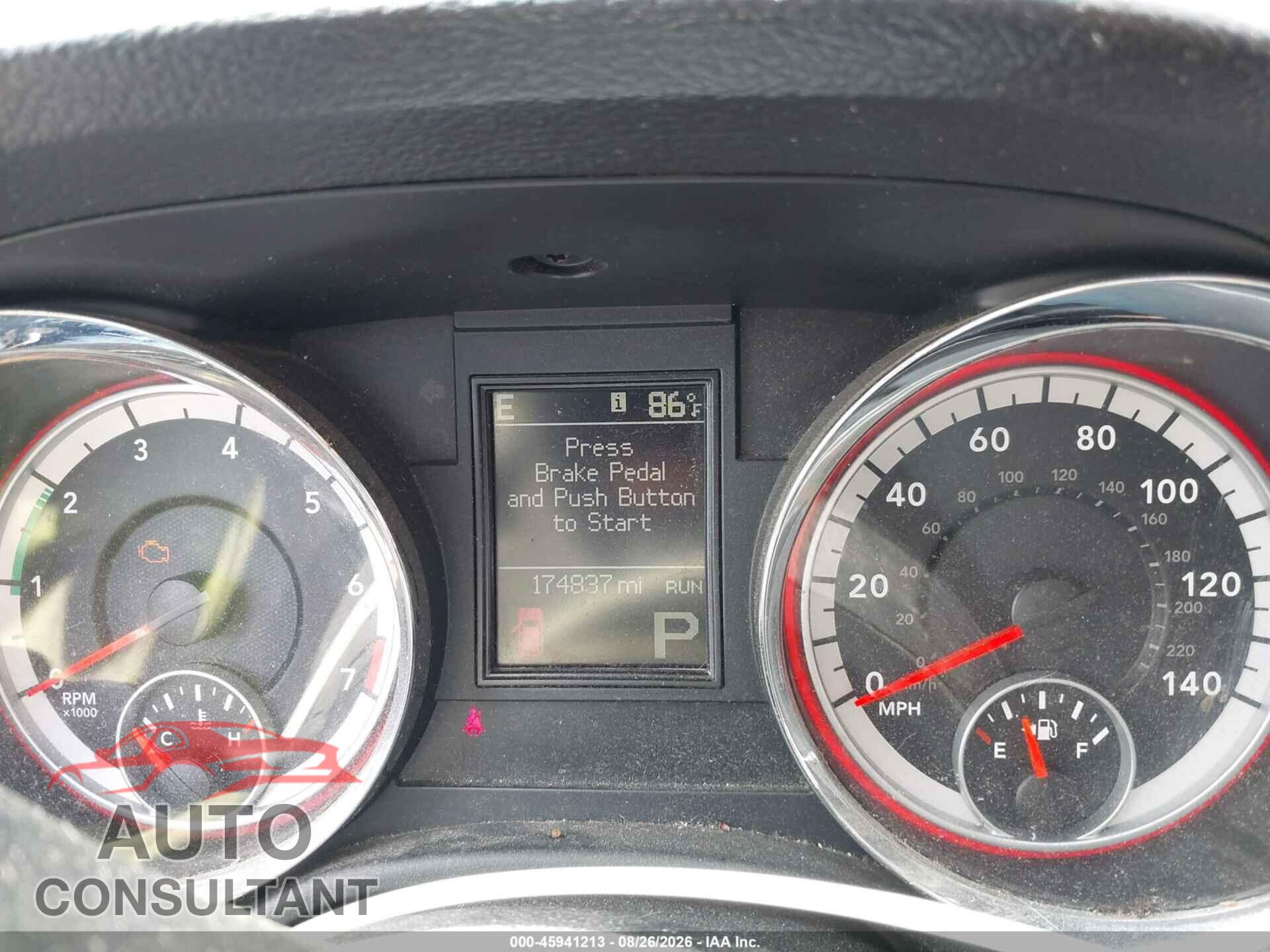 DODGE DURANGO 2013 - 1C4RDJDG4DC695323