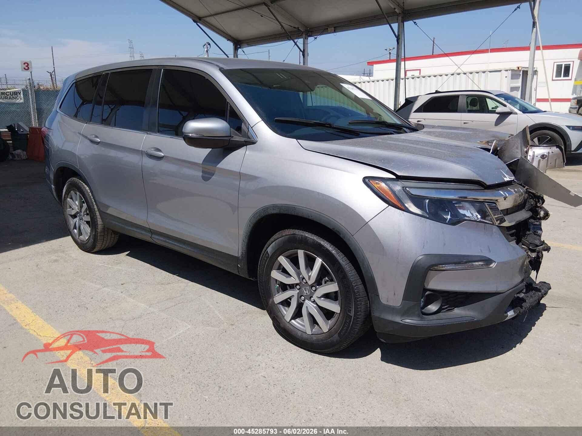 HONDA PILOT 2020 - 5FNYF5H31LB016954