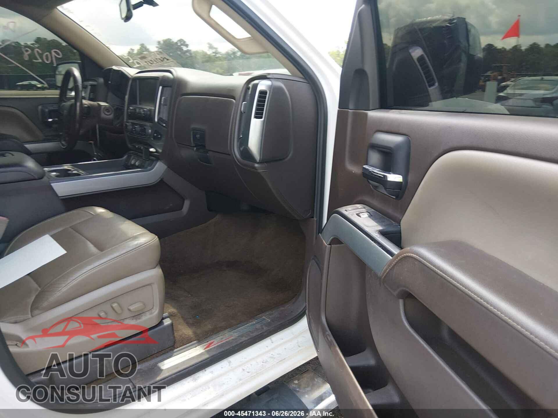 CHEVROLET SILVERADO 1500 2017 - 3GCUKSECXHG338698