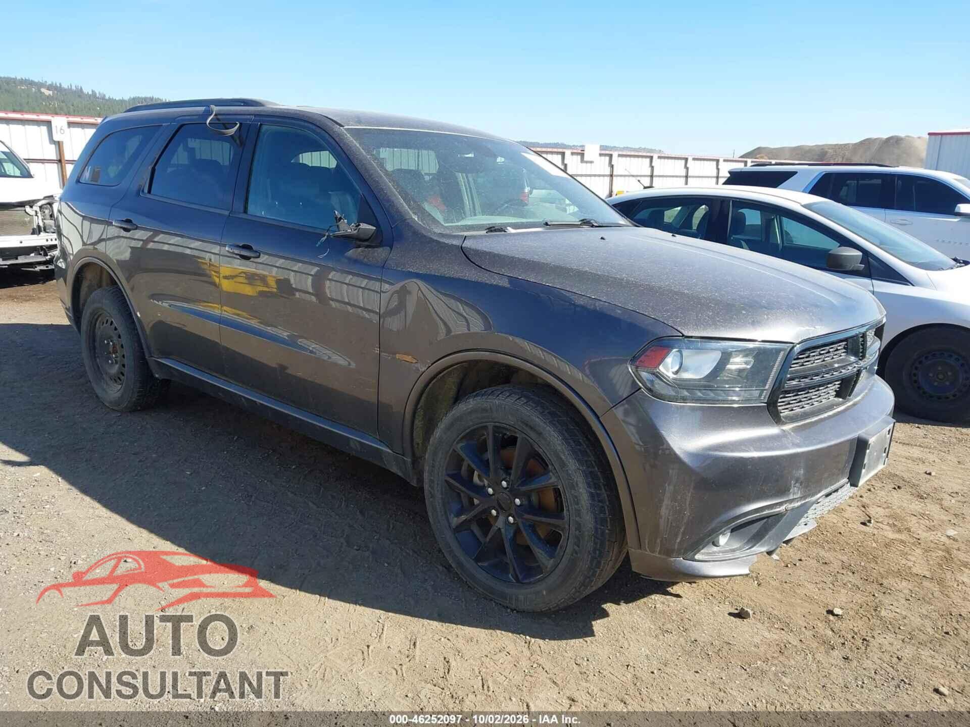 DODGE DURANGO 2017 - 1C4RDJDG7HC619410