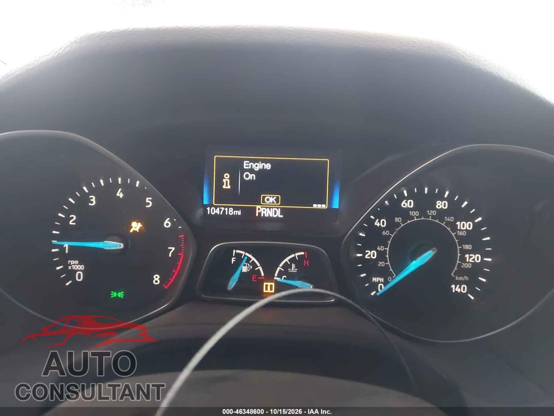 FORD FOCUS 2017 - 1FADP3K21HL214136