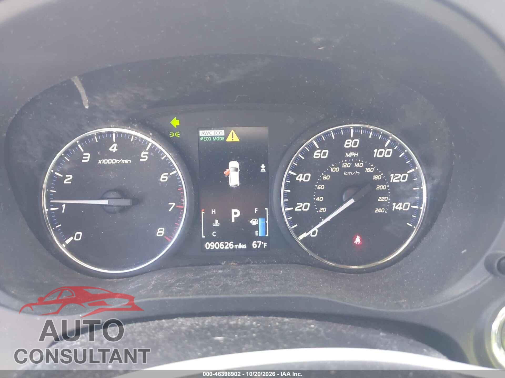 MITSUBISHI OUTLANDER 2018 - JA4AZ3A39JZ020047