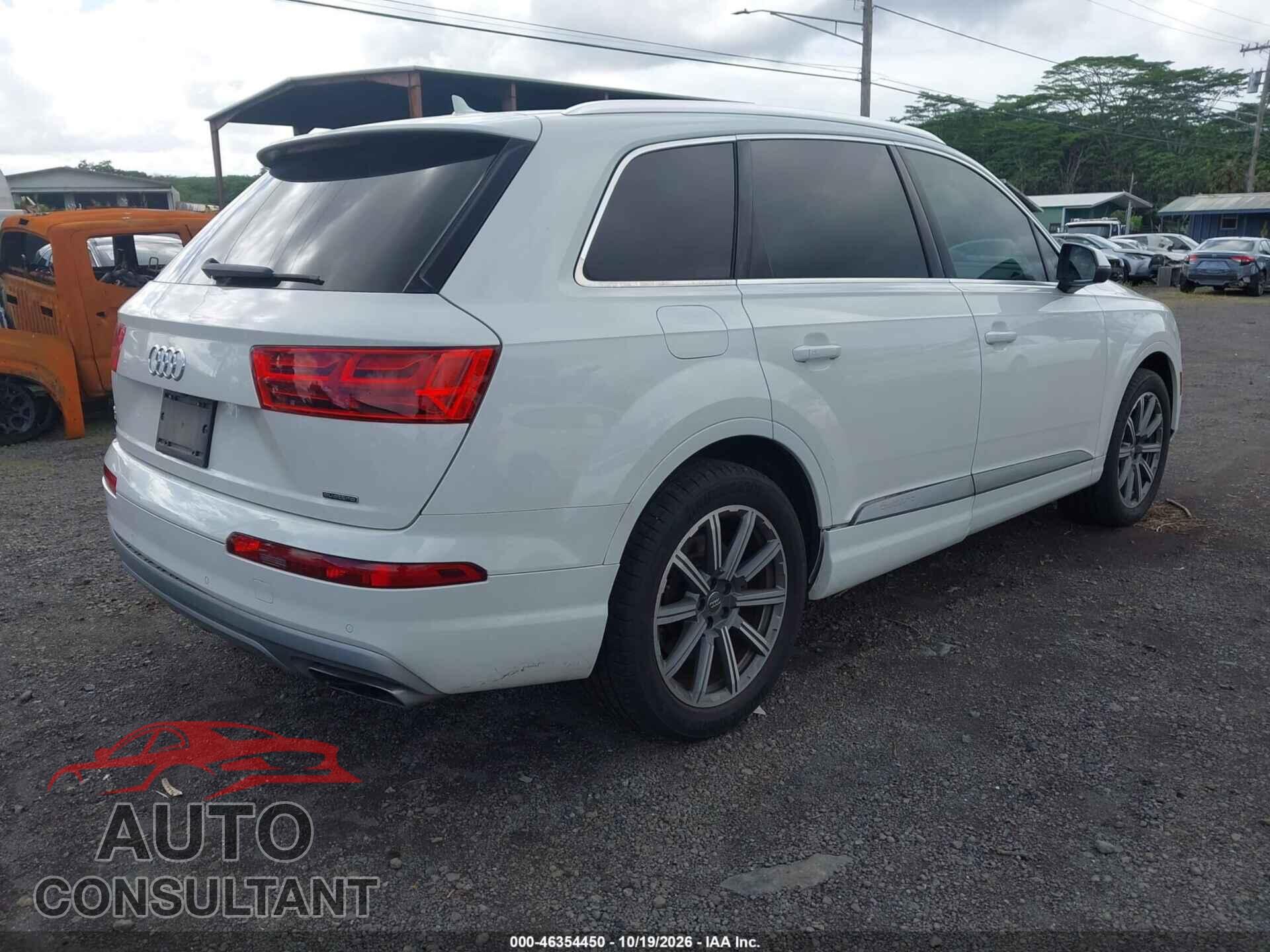 AUDI Q7 2017 - WA1AHAF76HD037933